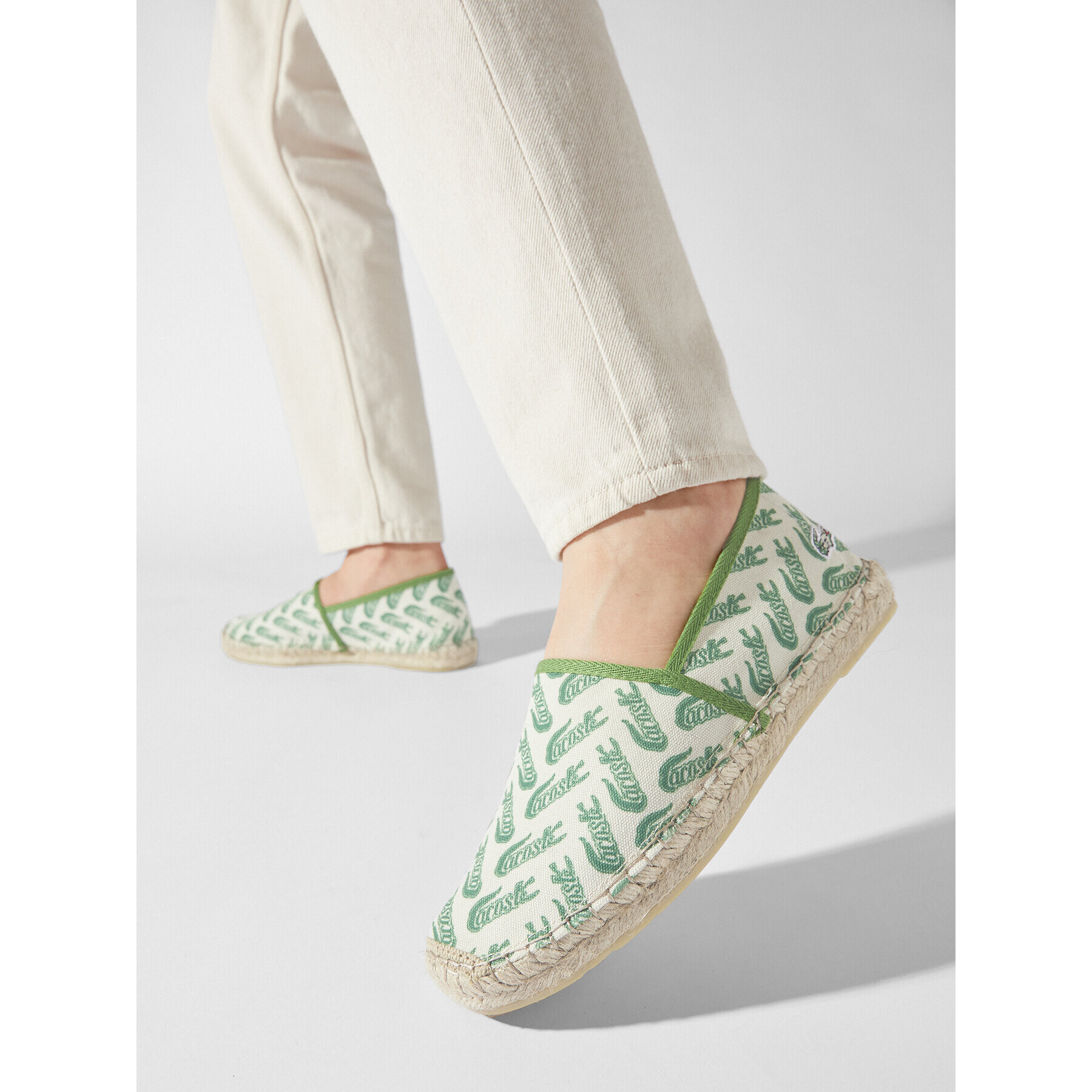 Lacoste Espadrilky Uhabia 123 2 Cma 745CMA0041WG1 Béžová - Pepit.sk