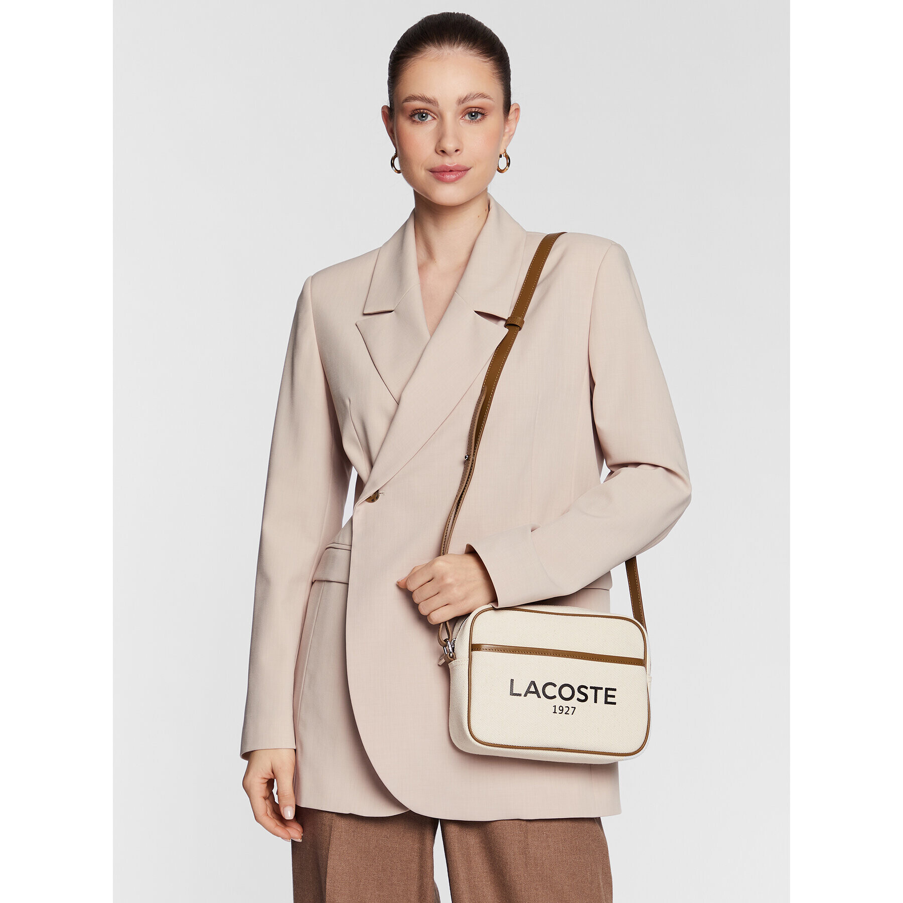 Lacoste Kabelka Crossover Bag NF3820TD Béžová - Pepit.sk