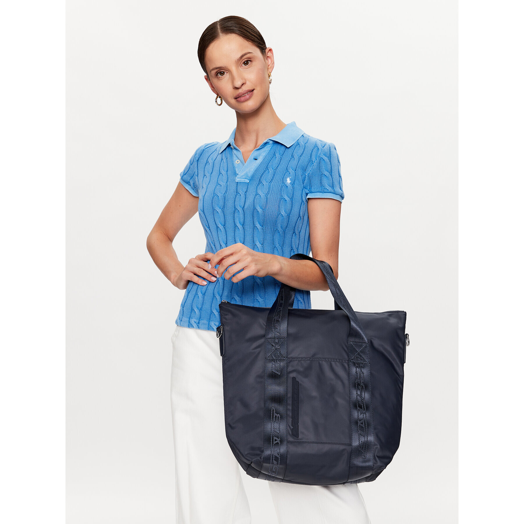 Lacoste Kabelka S Tote Bag NF4234SG Tmavomodrá - Pepit.sk