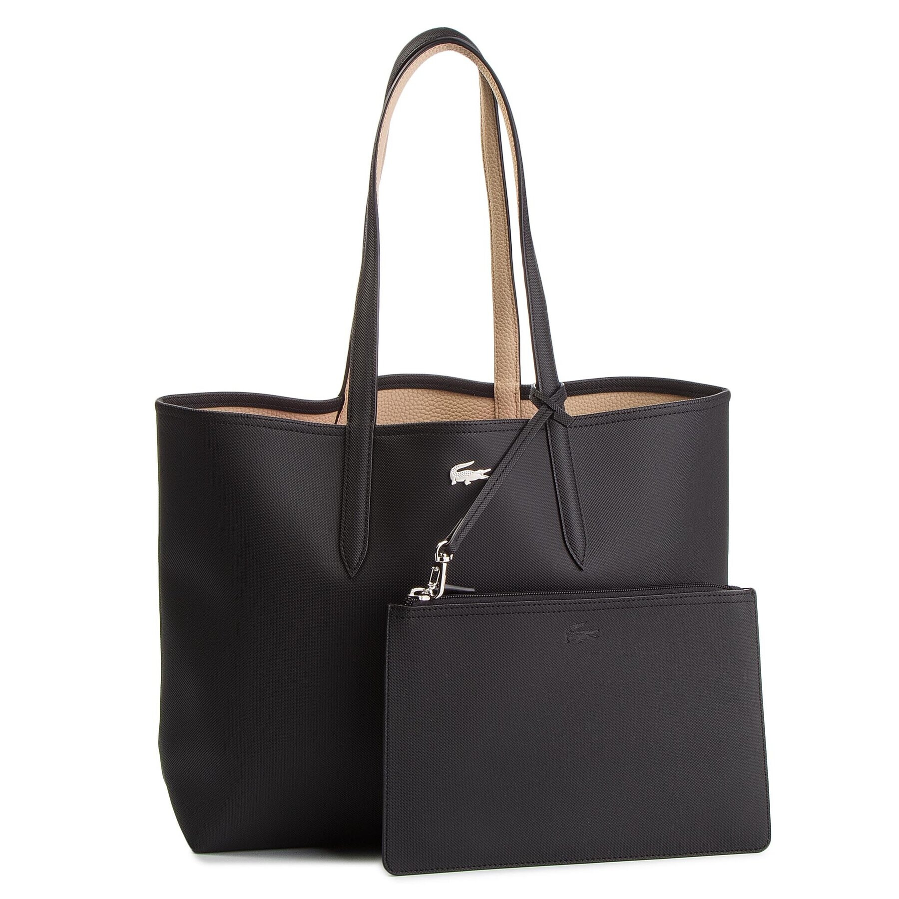 Lacoste Kabelka Shopping Bag NF2142AA Čierna - Pepit.sk