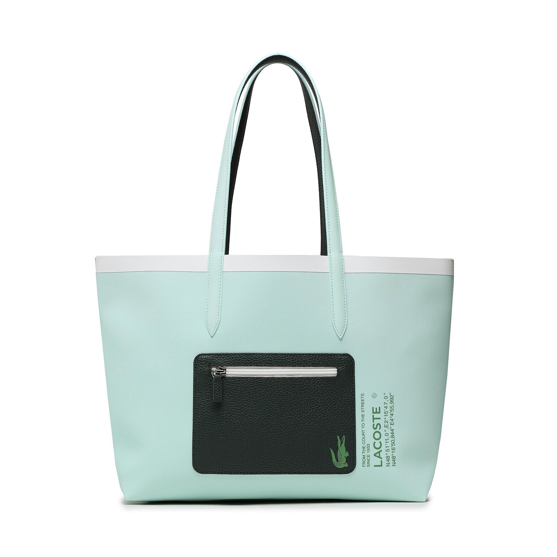 Lacoste Kabelka Shopping Bag NF4237AS Zelená - Pepit.sk