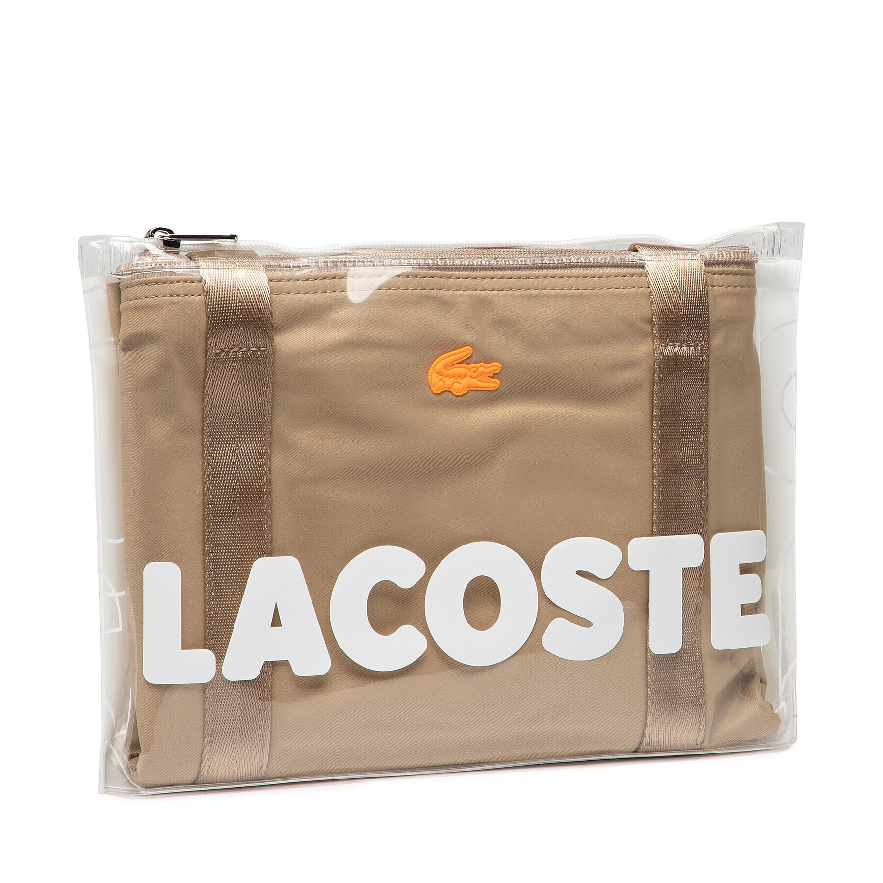 Lacoste Kabelka Xl Shopping Bag NF3816YA Béžová - Pepit.sk