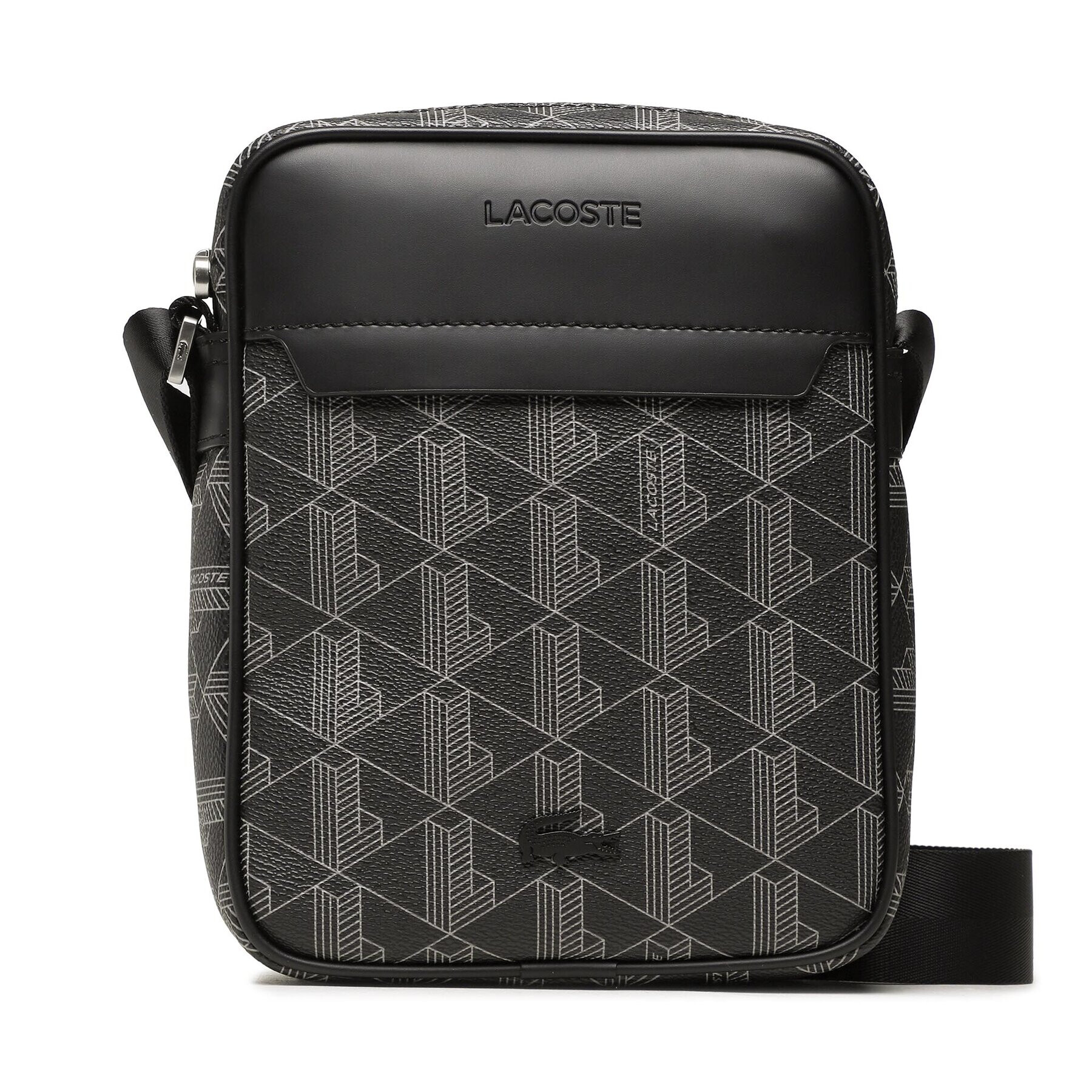 Lacoste Ľadvinka Vertical Camera Bag NH3653LX Čierna - Pepit.sk