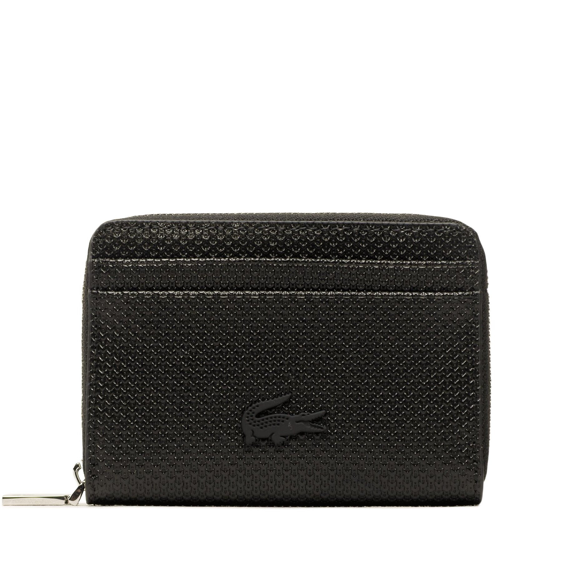 Lacoste Malá dámska peňaženka Xs Zip Coin Wallet NF3855KL Čierna - Pepit.sk