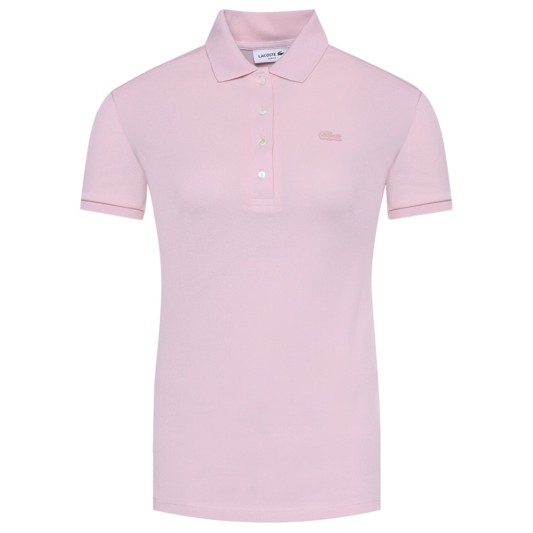 Lacoste Mikina PF5462 Ružová Slim Fit - Pepit.sk