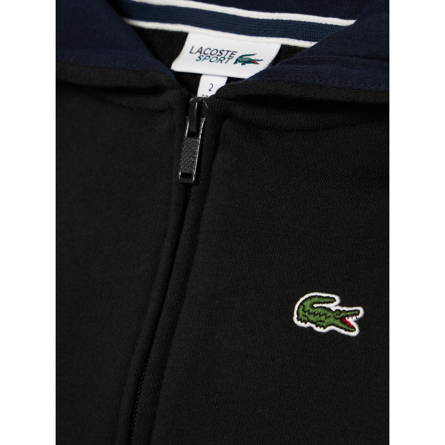 Lacoste Mikina SJ2903 Čierna Regular Fit - Pepit.sk