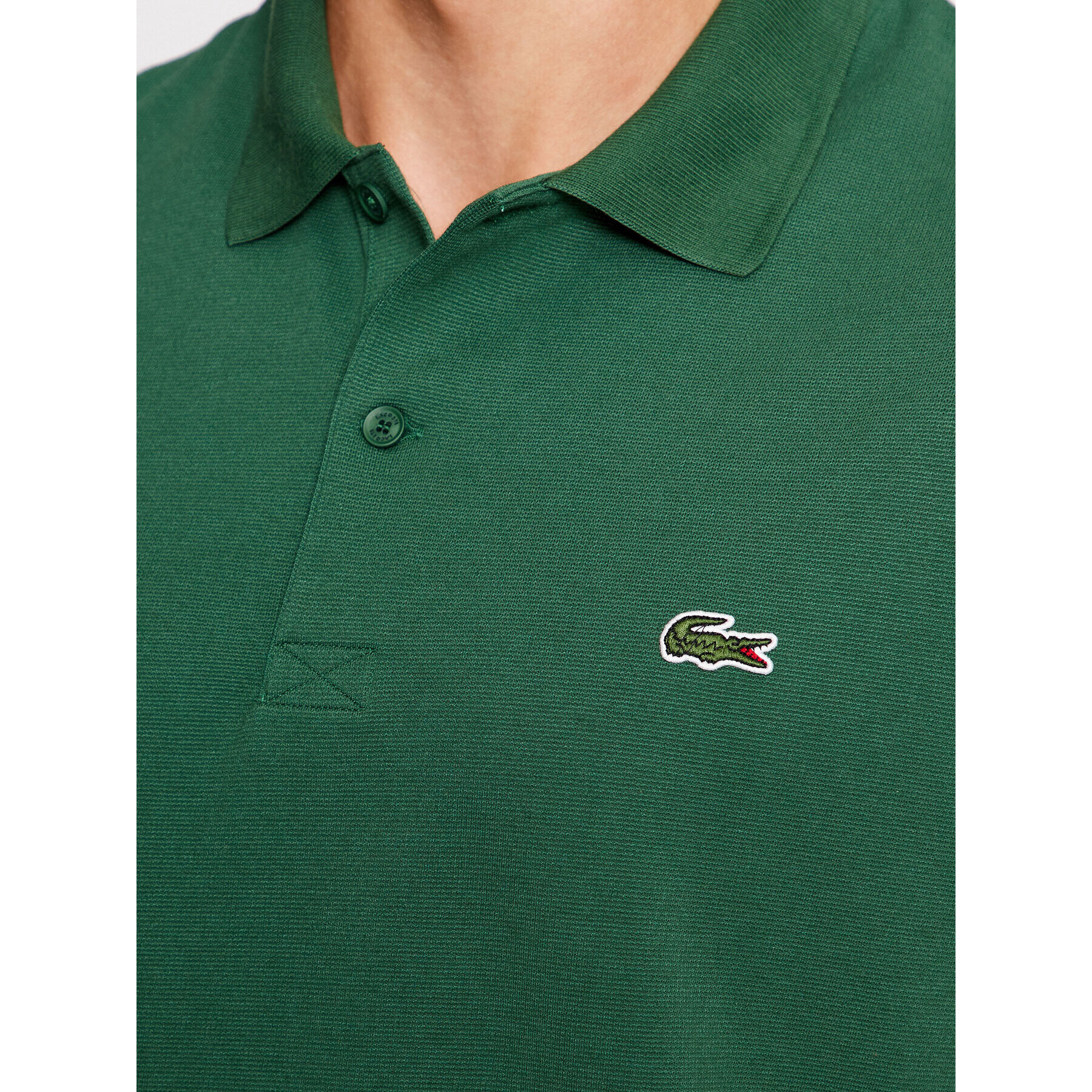 Lacoste Polokošeľa DH0783 Zelená Regular Fit - Pepit.sk