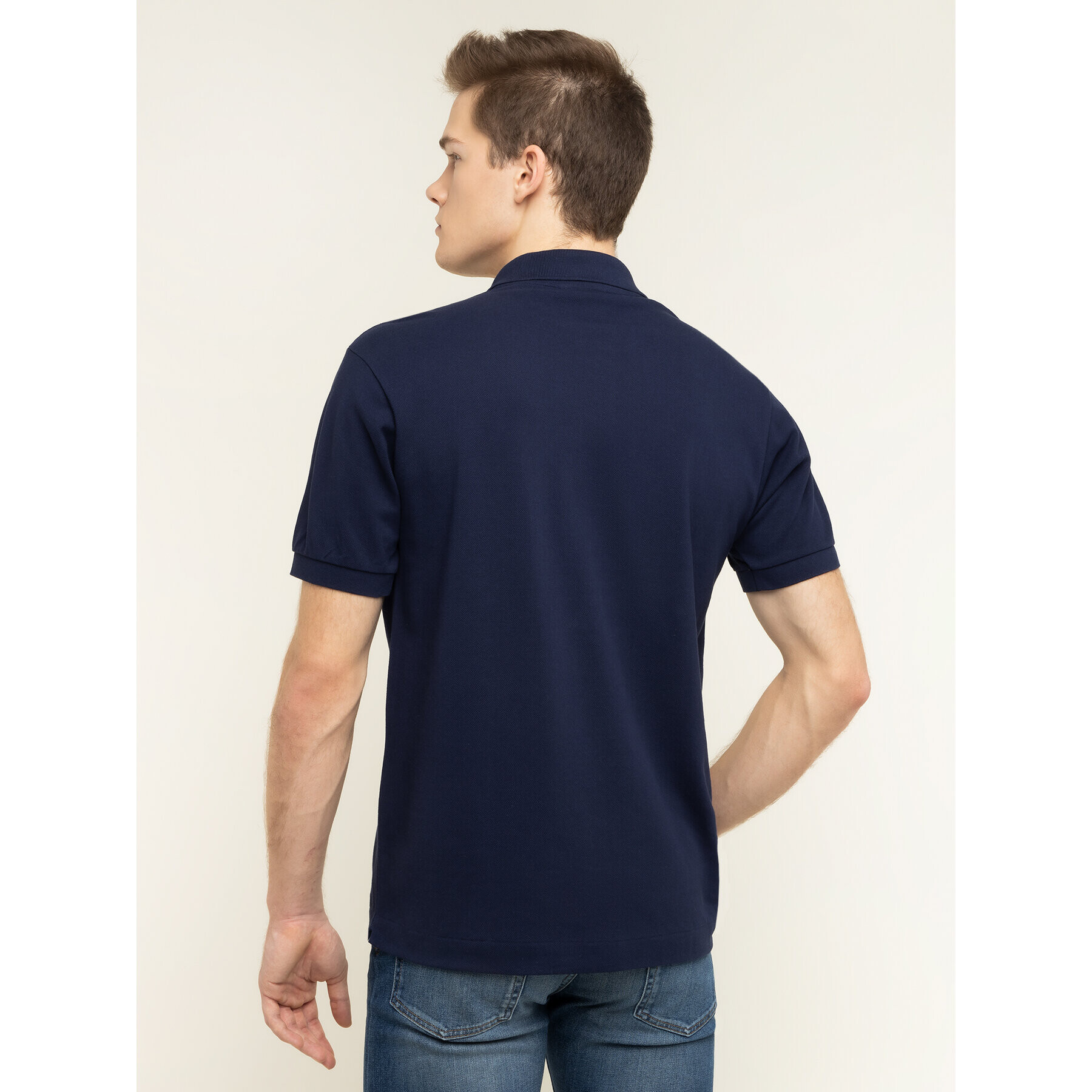 Lacoste Polokošeľa L1212 Tmavomodrá Classic Fit - Pepit.sk