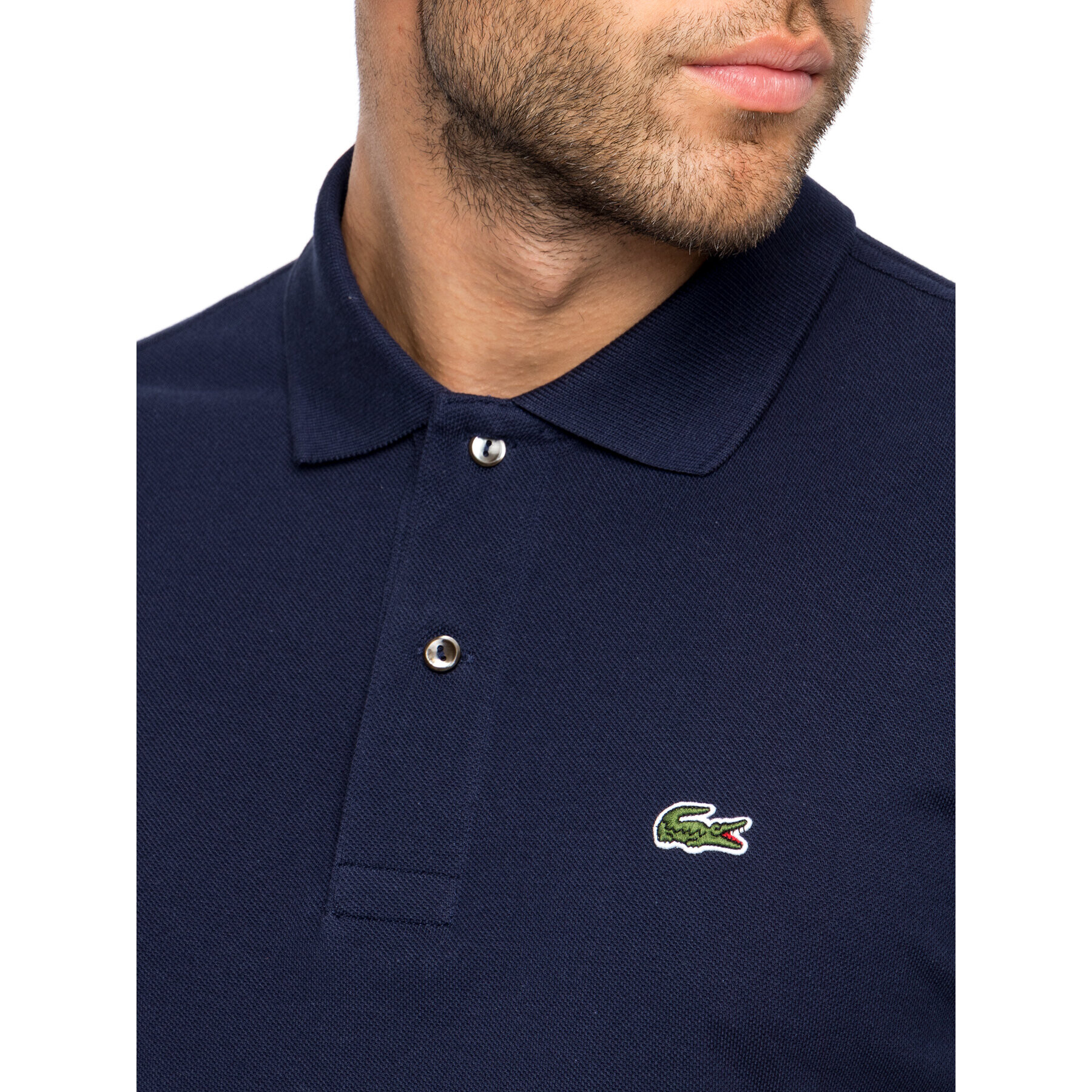 Lacoste Polokošeľa L1212 Tmavomodrá Classic Fit - Pepit.sk