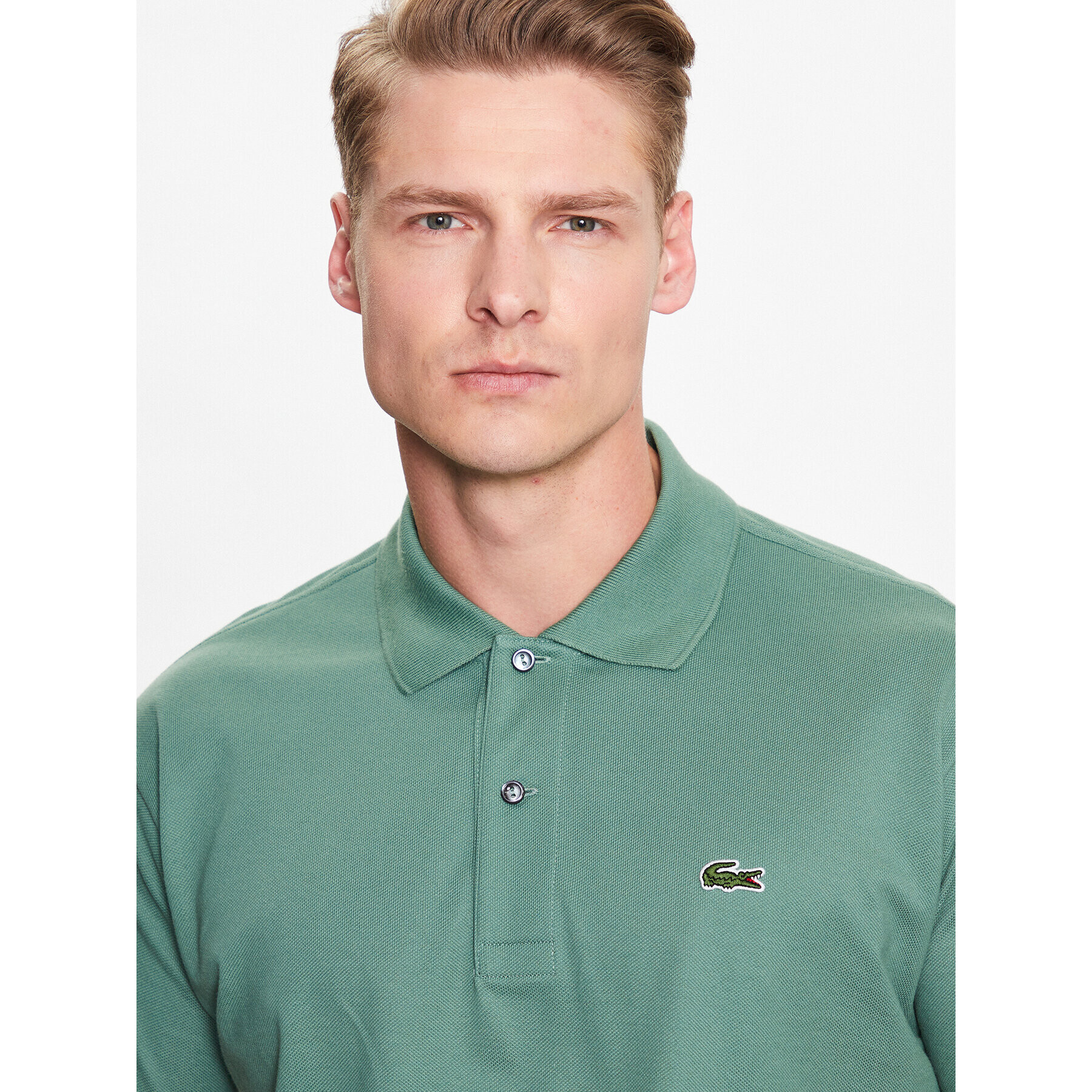 Lacoste Polokošeľa L1212 Zelená Regular Fit - Pepit.sk