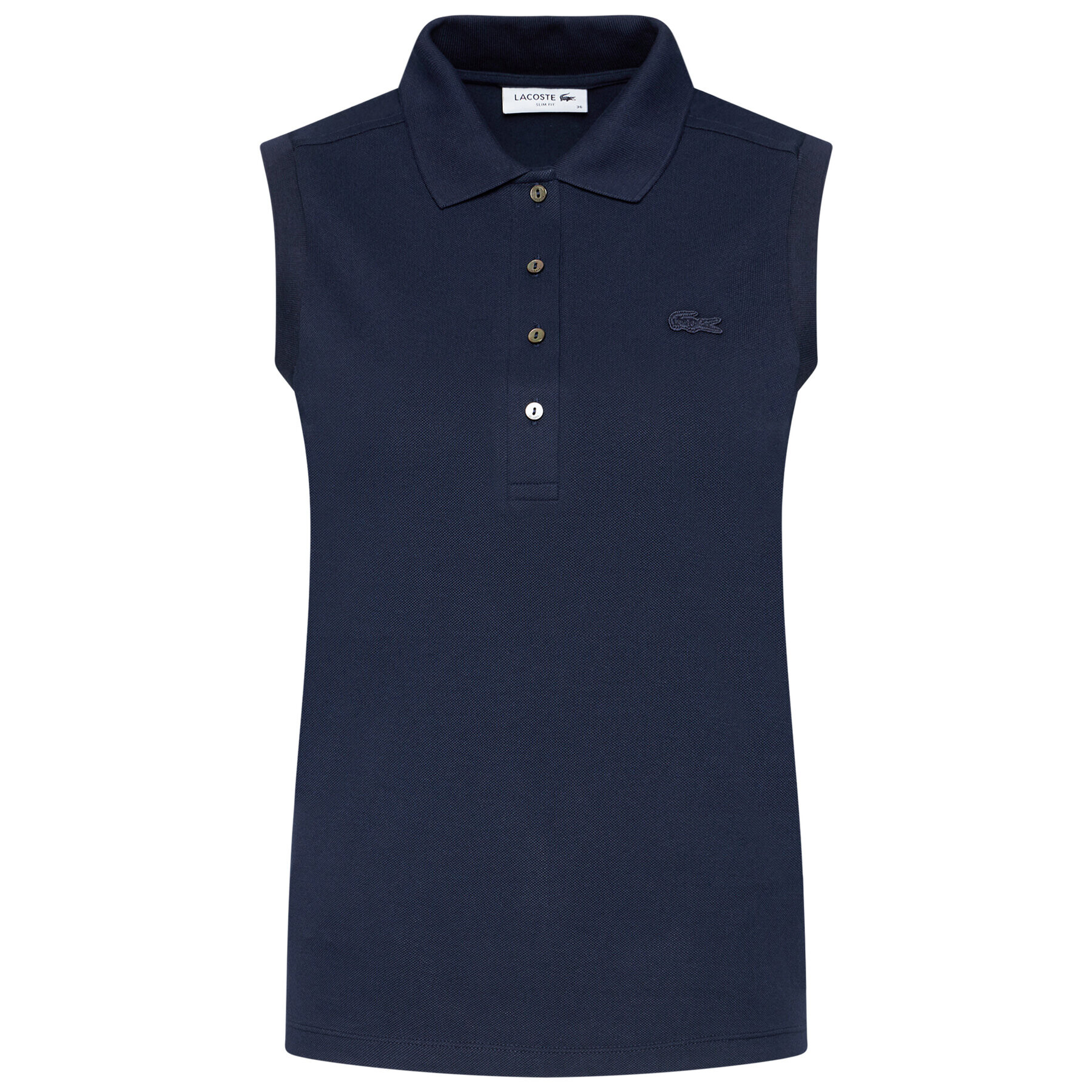 Lacoste Polokošeľa PF5445 Tmavomodrá Slim Fit - Pepit.sk