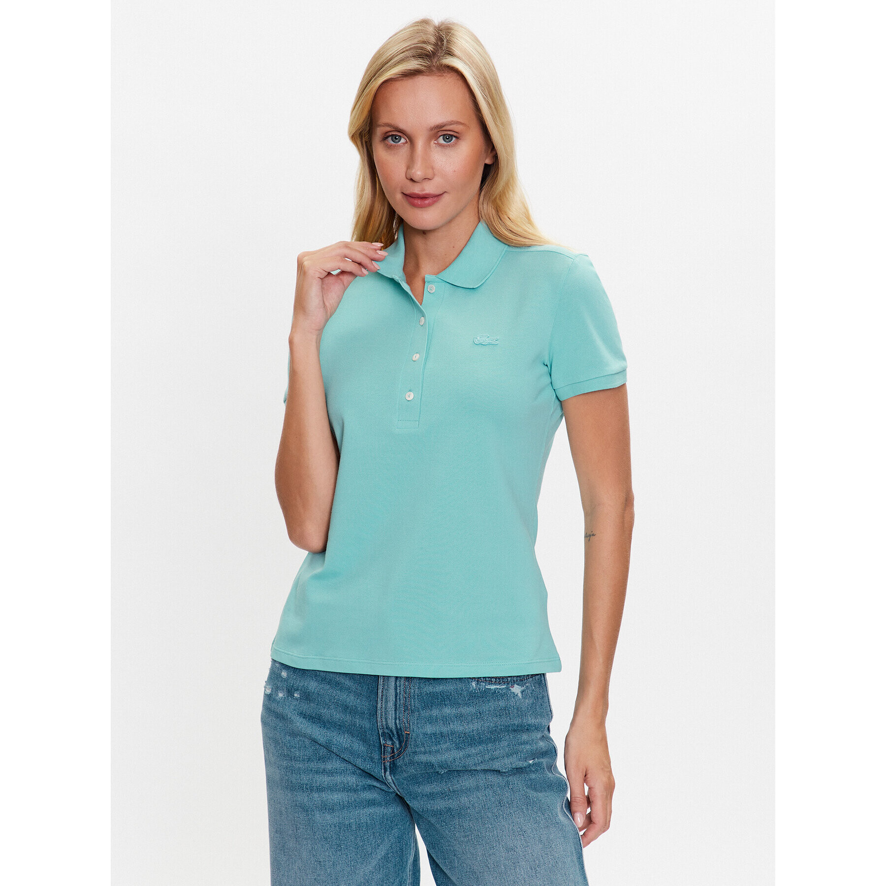 Lacoste Polokošeľa PF5462 Modrá Regular Fit - Pepit.sk