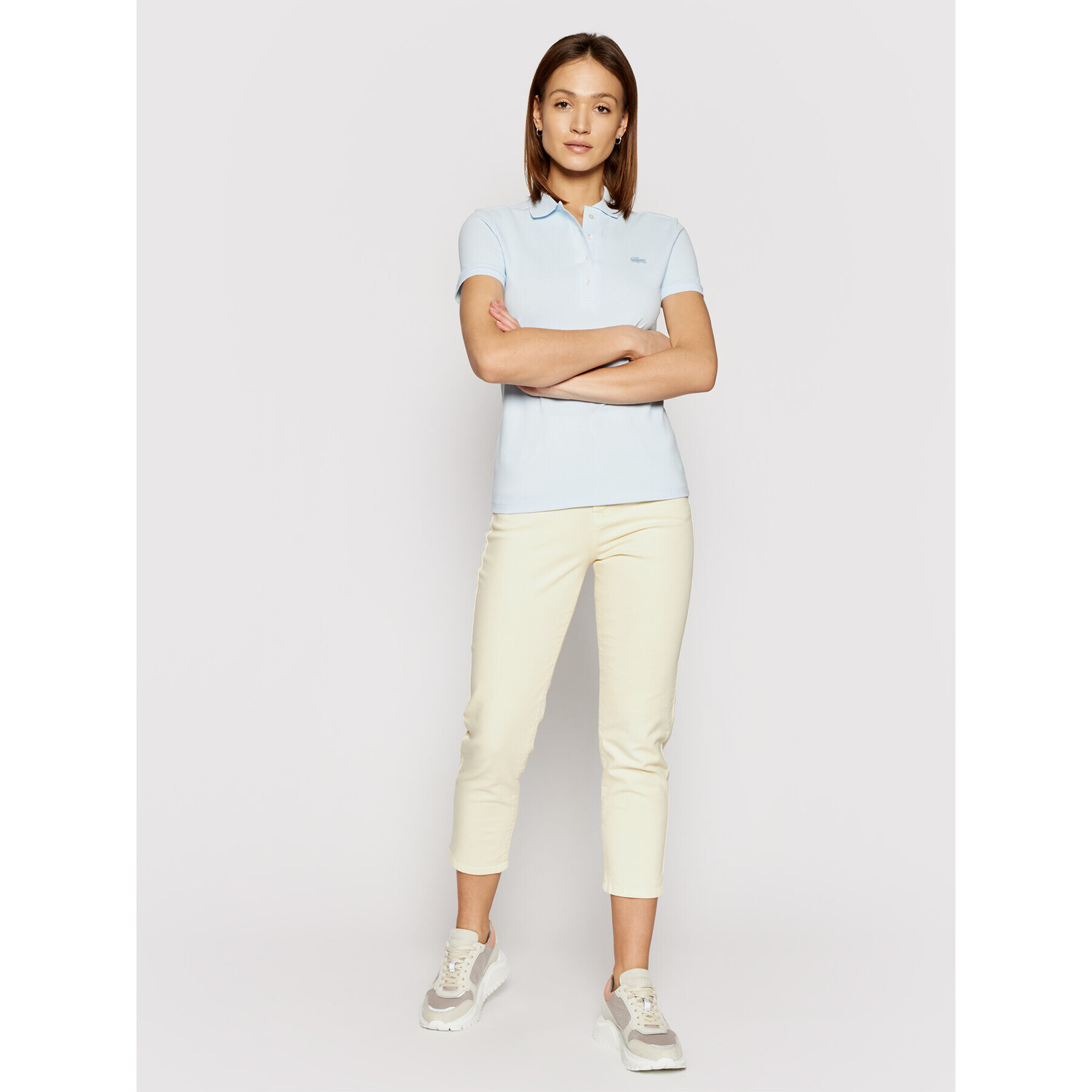 Lacoste Polokošeľa PF5462 Modrá Slim Fit - Pepit.sk