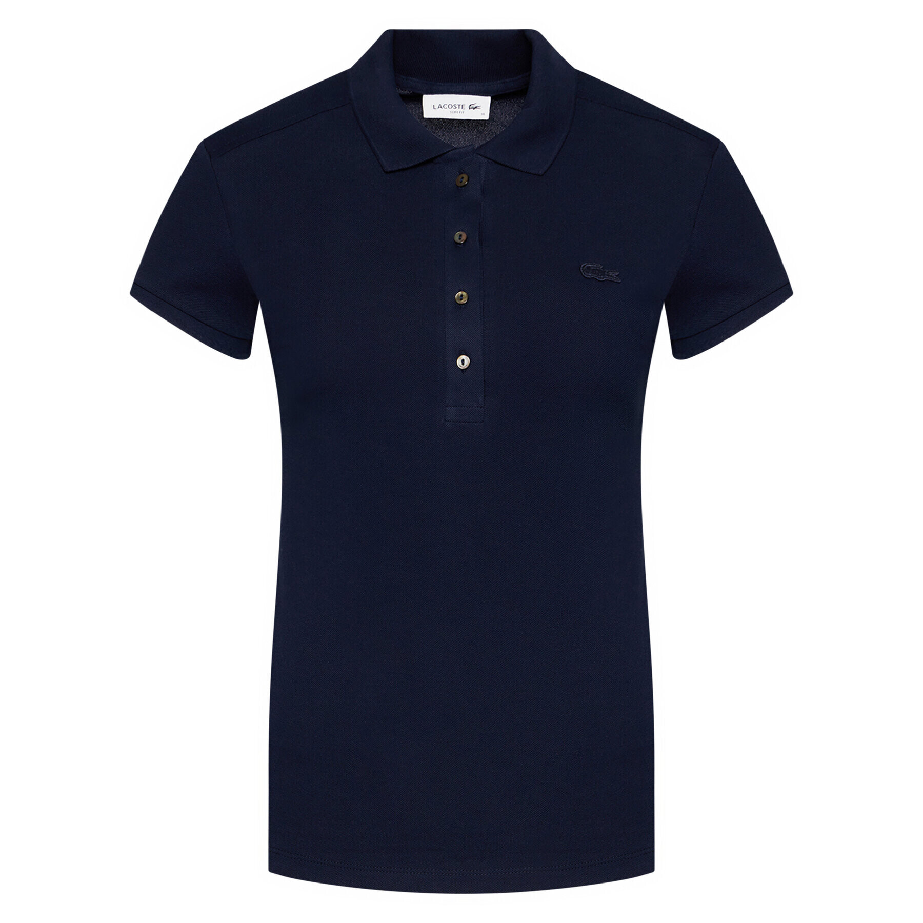 Lacoste Polokošeľa PF5462 Tmavomodrá Slim Fit - Pepit.sk