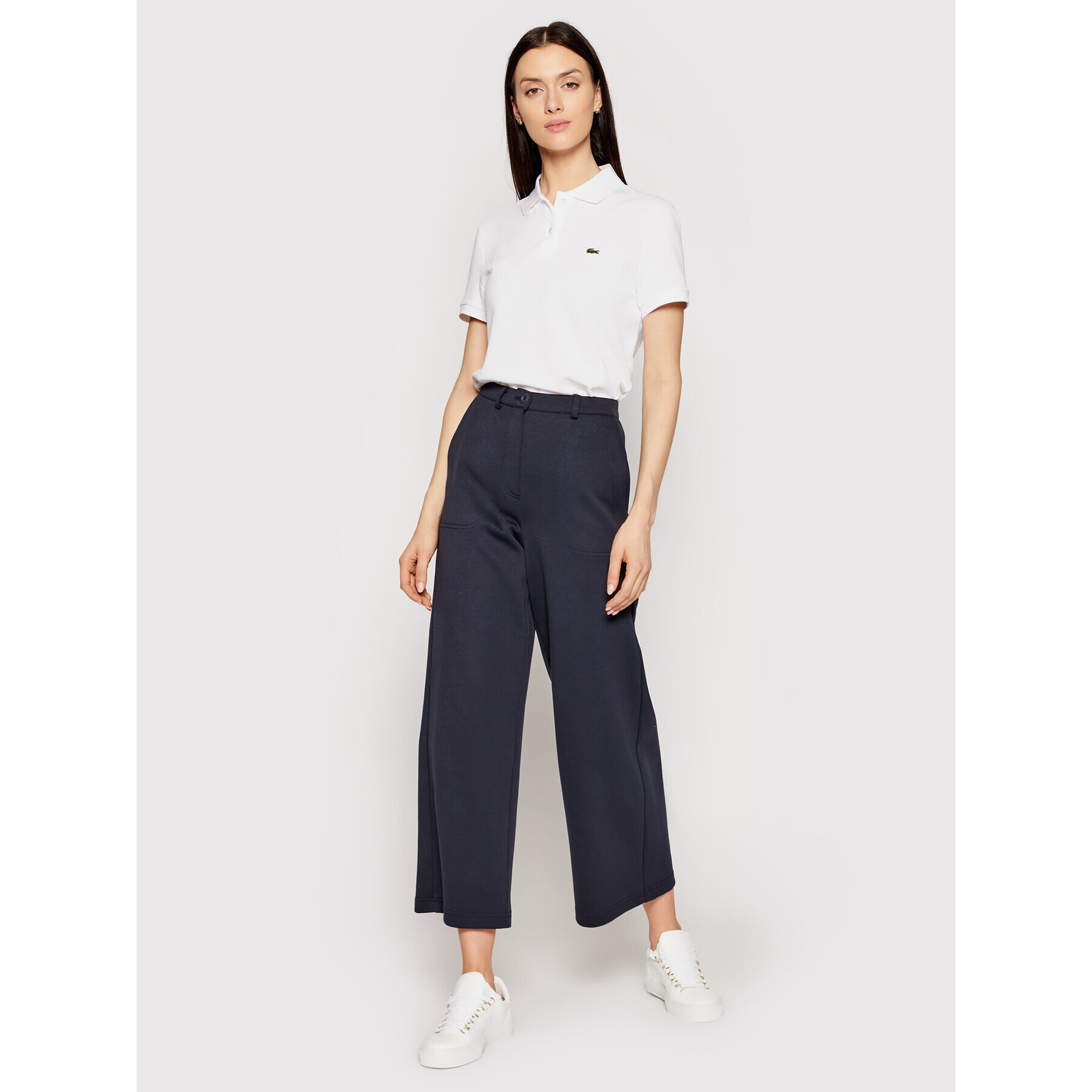 Lacoste Polokošeľa PF7839 Biela Classic Fit - Pepit.sk