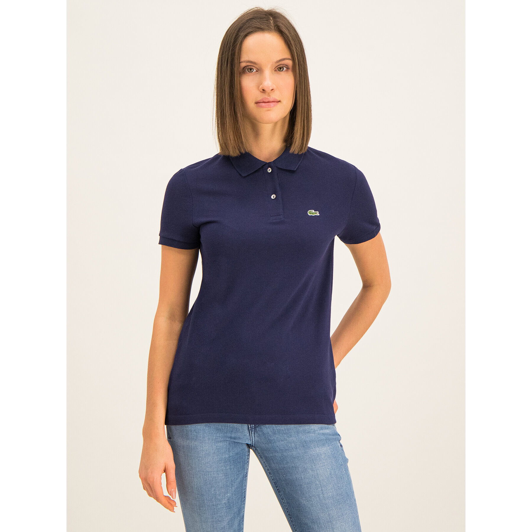 Lacoste Polokošeľa PF7839 Tmavomodrá Classic Fit - Pepit.sk