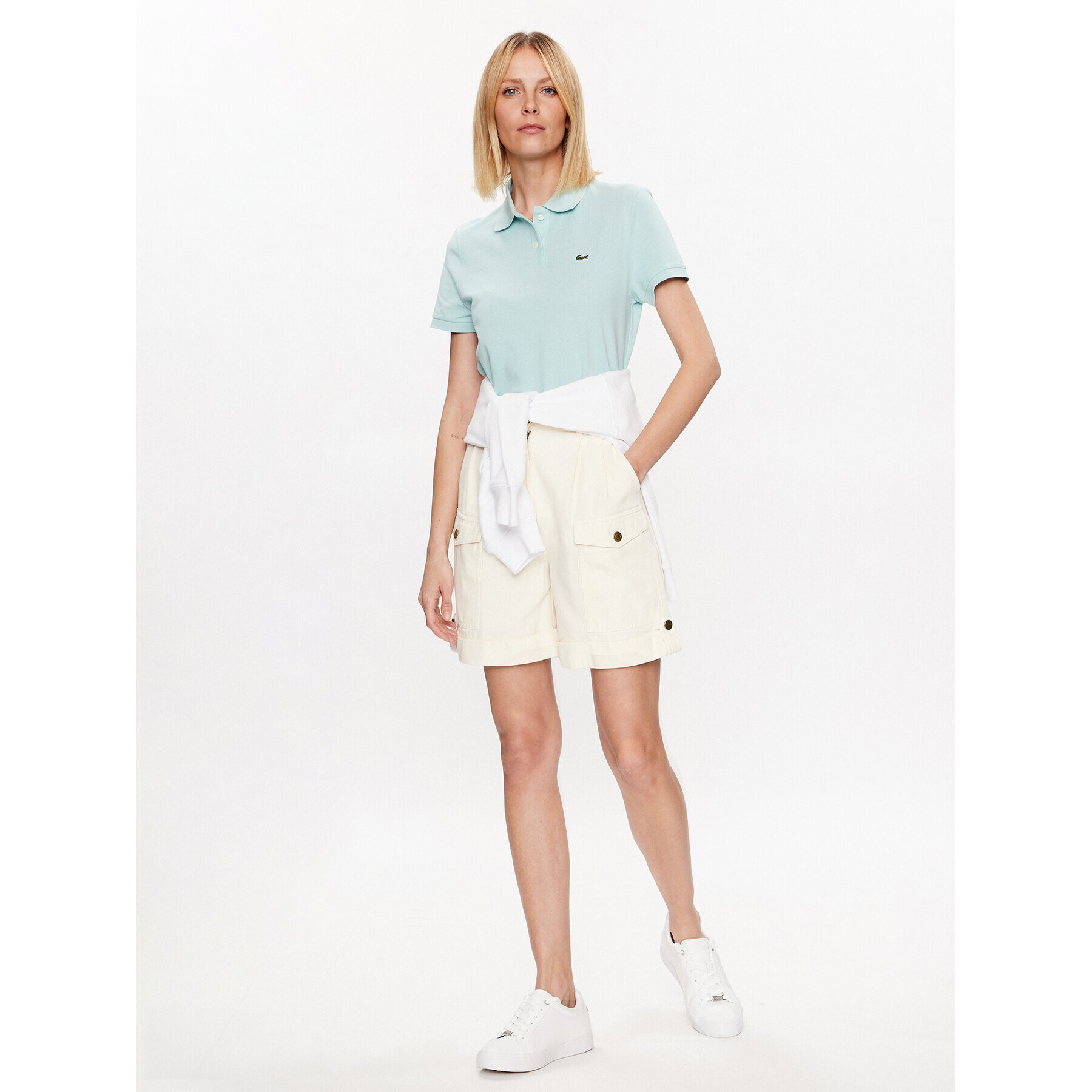 Lacoste Polokošeľa PF7839 Zelená Regular Fit - Pepit.sk