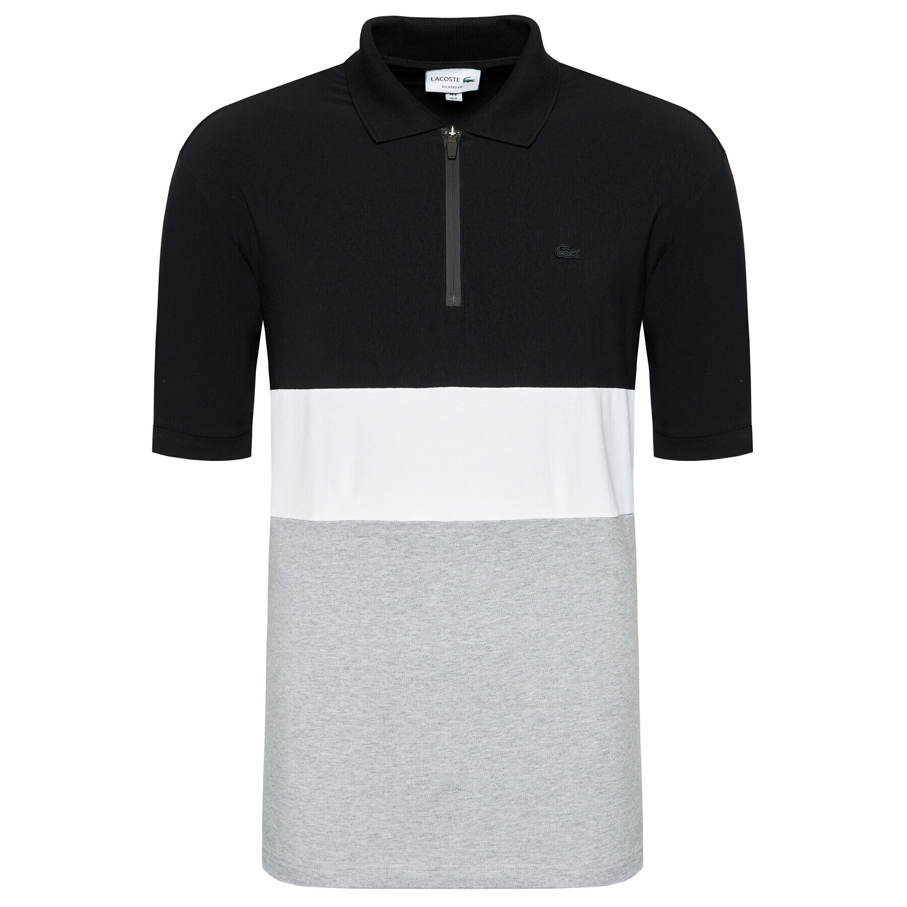 Lacoste Polokošeľa PH0104 Čierna Relaxed Fit - Pepit.sk