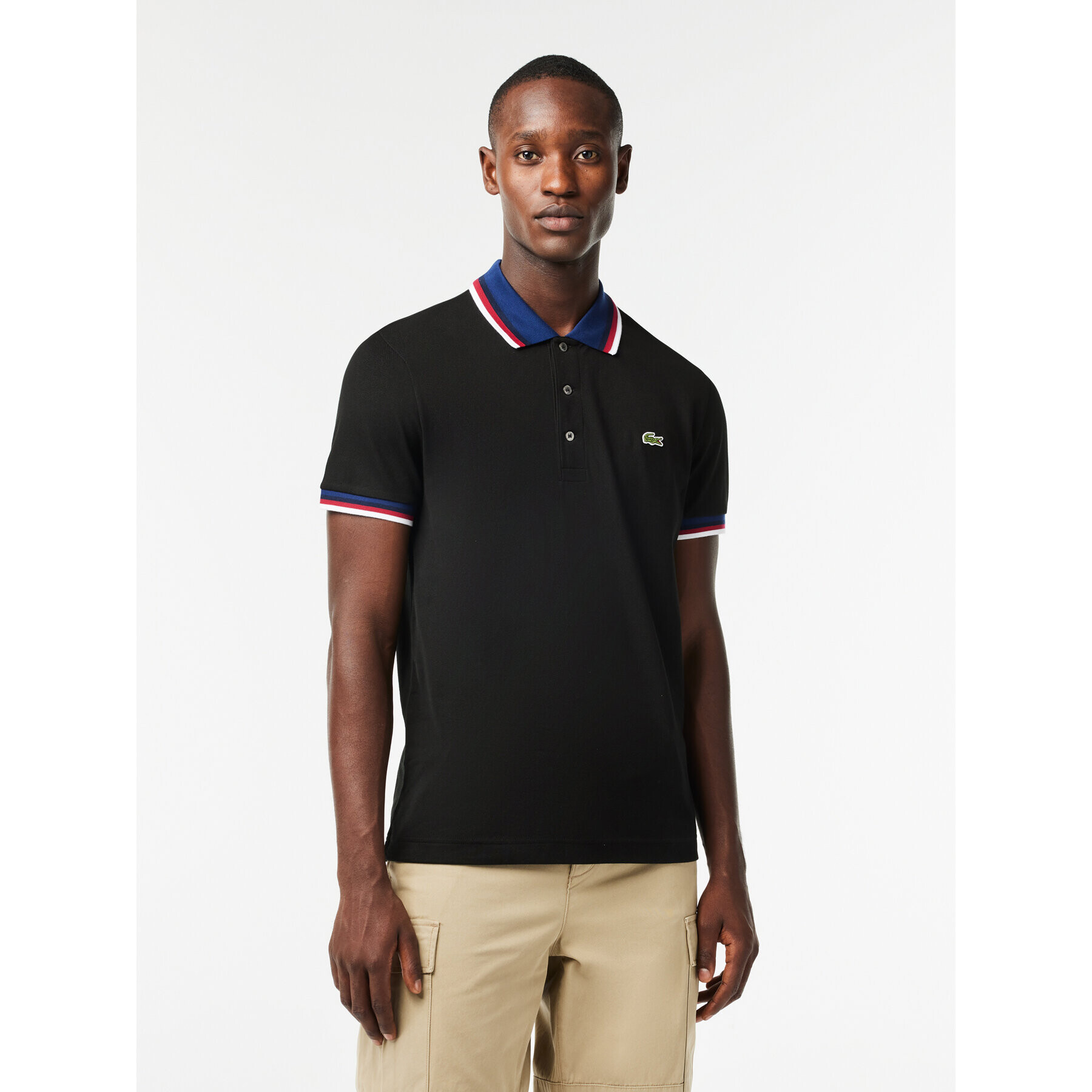 Lacoste Polokošeľa PH3461 Čierna Regular Fit - Pepit.sk