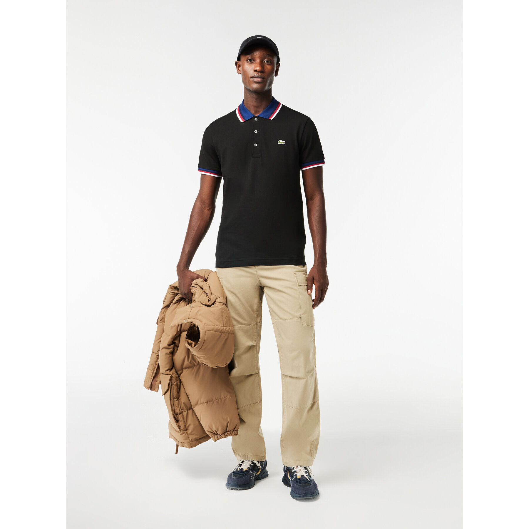 Lacoste Polokošeľa PH3461 Čierna Regular Fit - Pepit.sk