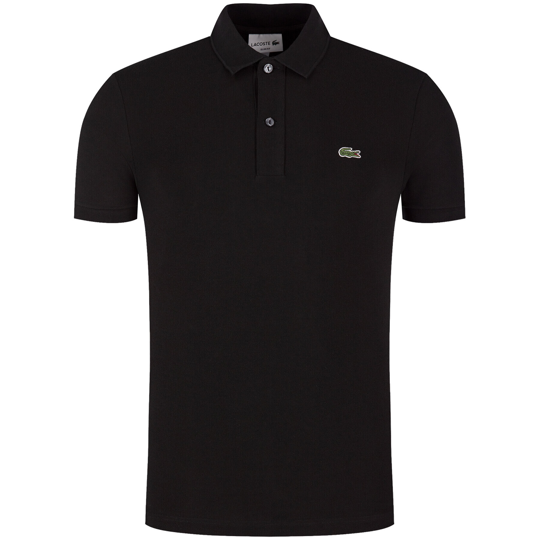 Lacoste Polokošeľa PH4012 Čierna Slim Fit - Pepit.sk