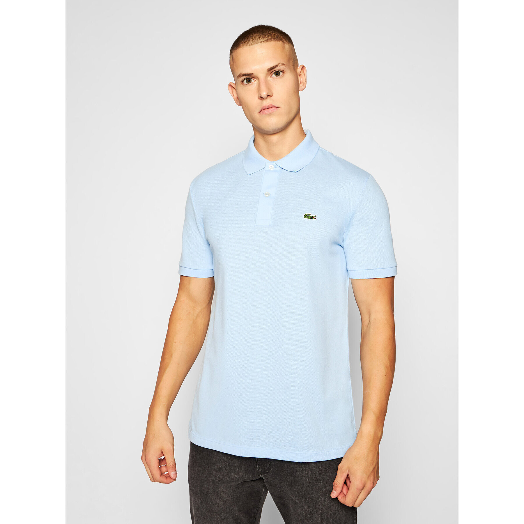 Lacoste Polokošeľa PH4012 Modrá Slim Fit - Pepit.sk