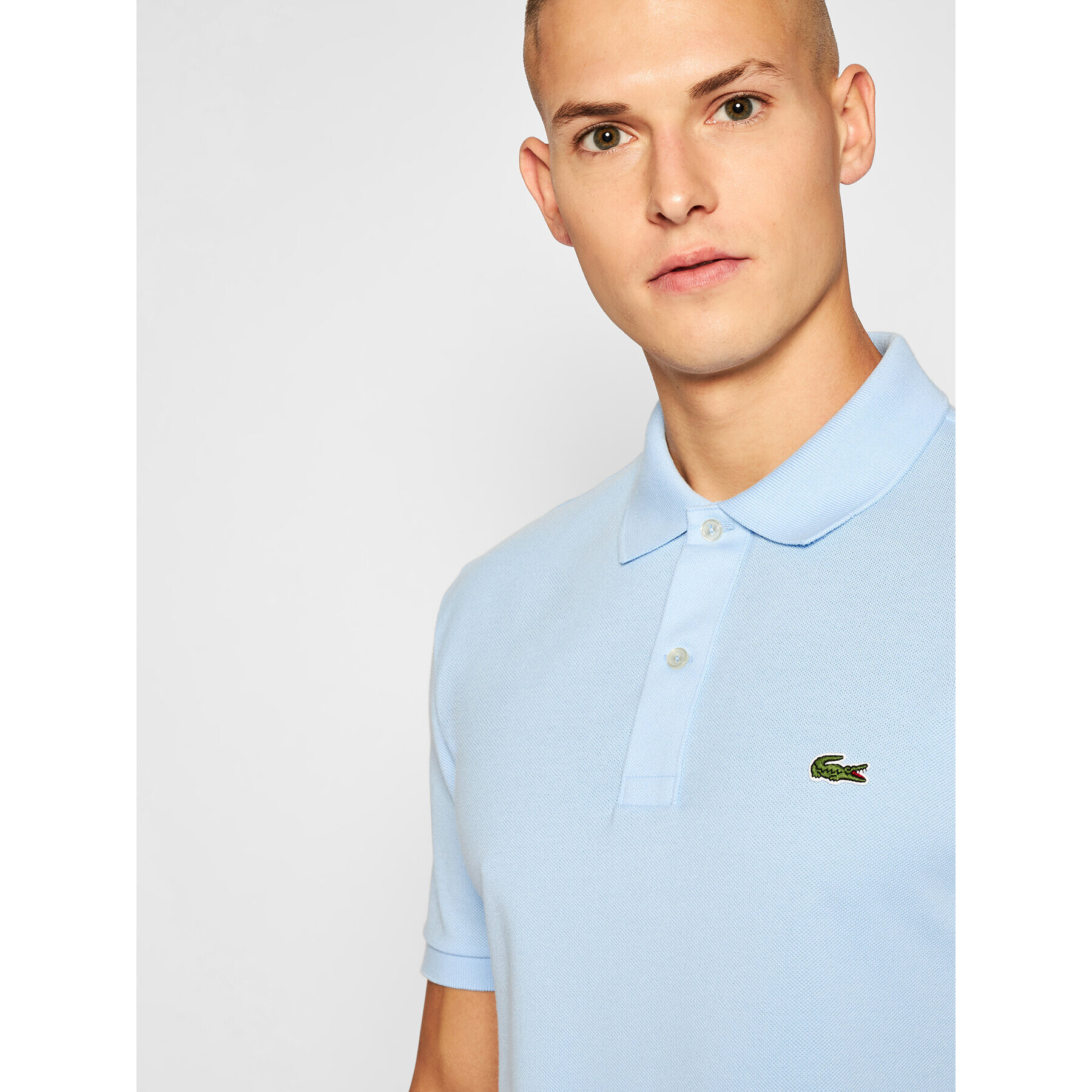 Lacoste Polokošeľa PH4012 Modrá Slim Fit - Pepit.sk