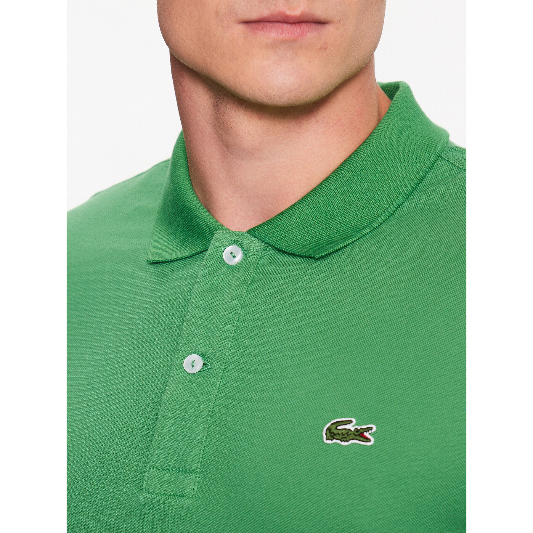 Lacoste Polokošeľa PH4012 Zelená Regular Fit - Pepit.sk