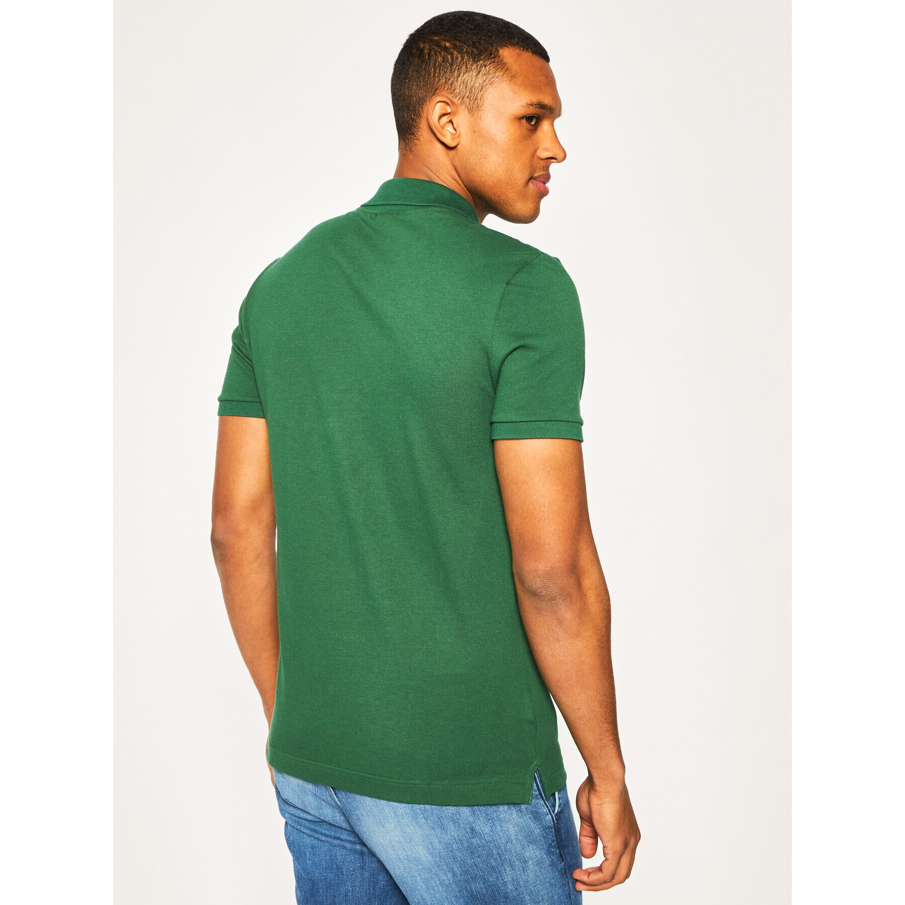 Lacoste Polokošeľa PH4012 Zelená Slim Fit - Pepit.sk