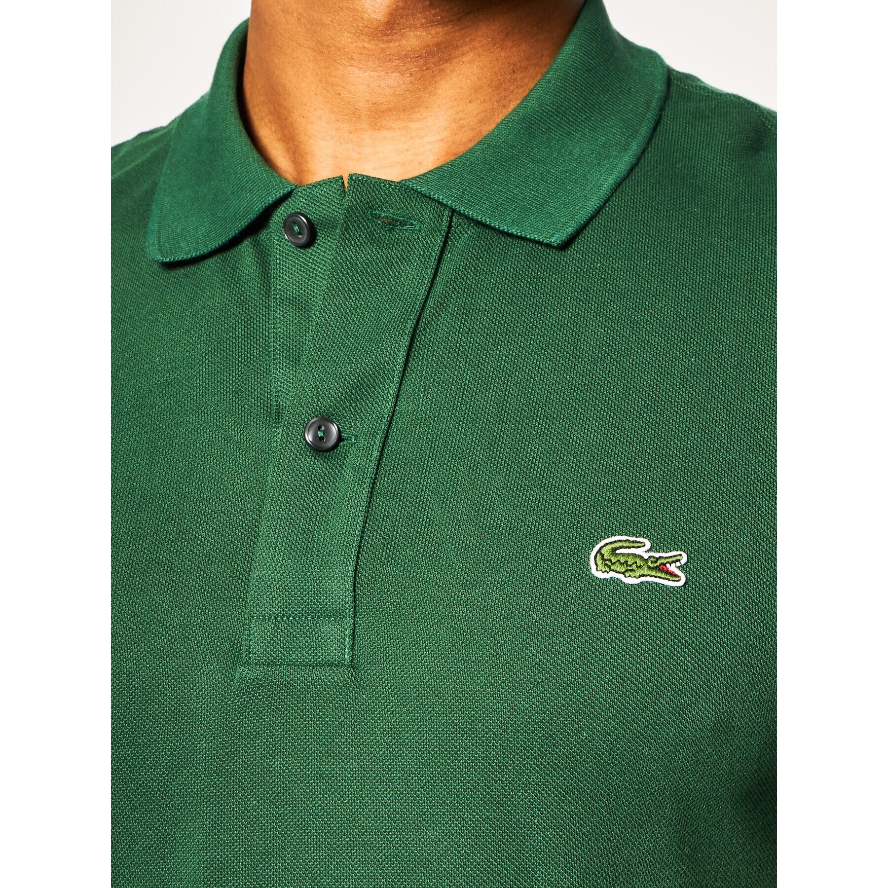 Lacoste Polokošeľa PH4012 Zelená Slim Fit - Pepit.sk