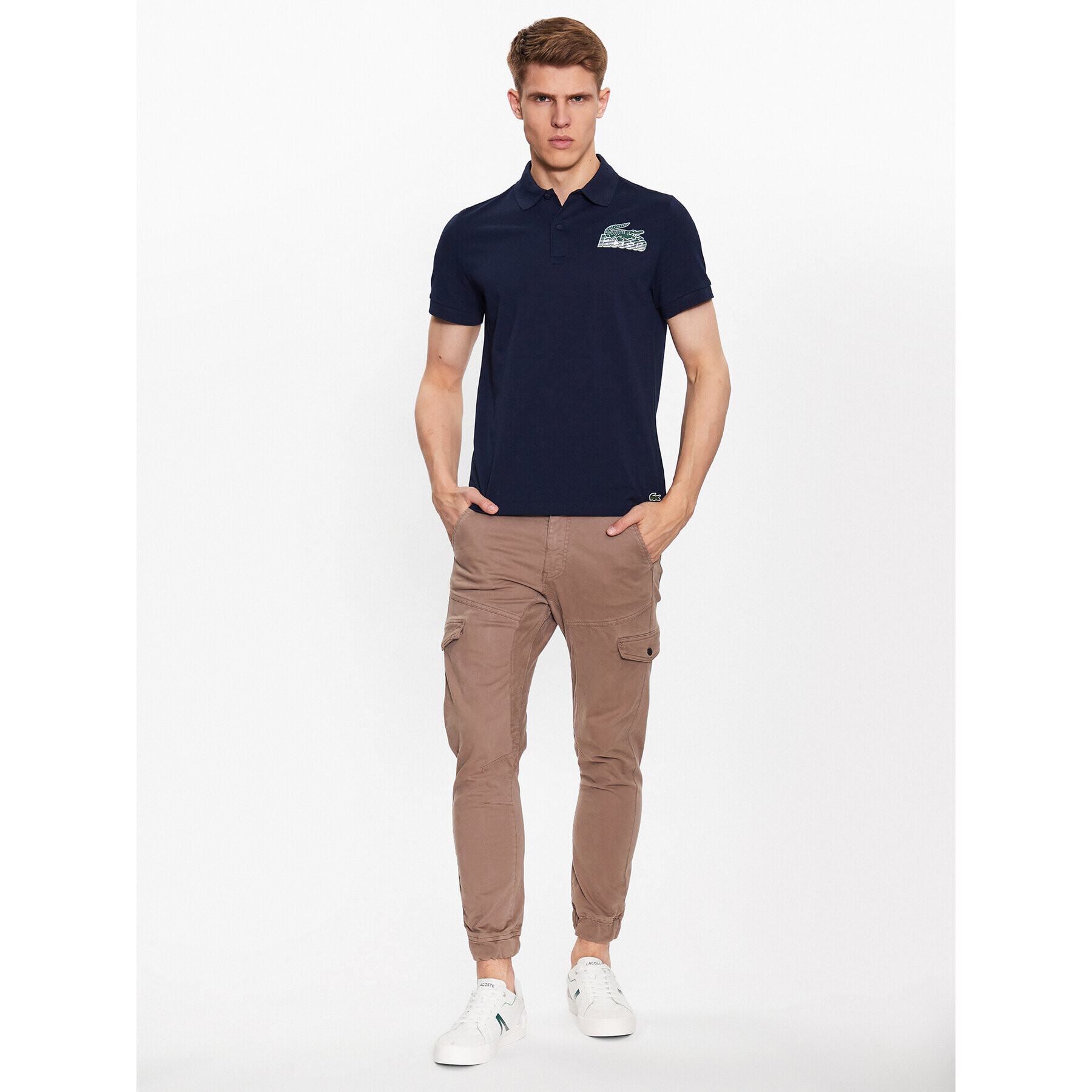 Lacoste Polokošeľa PH5076 Tmavomodrá Regular Fit - Pepit.sk