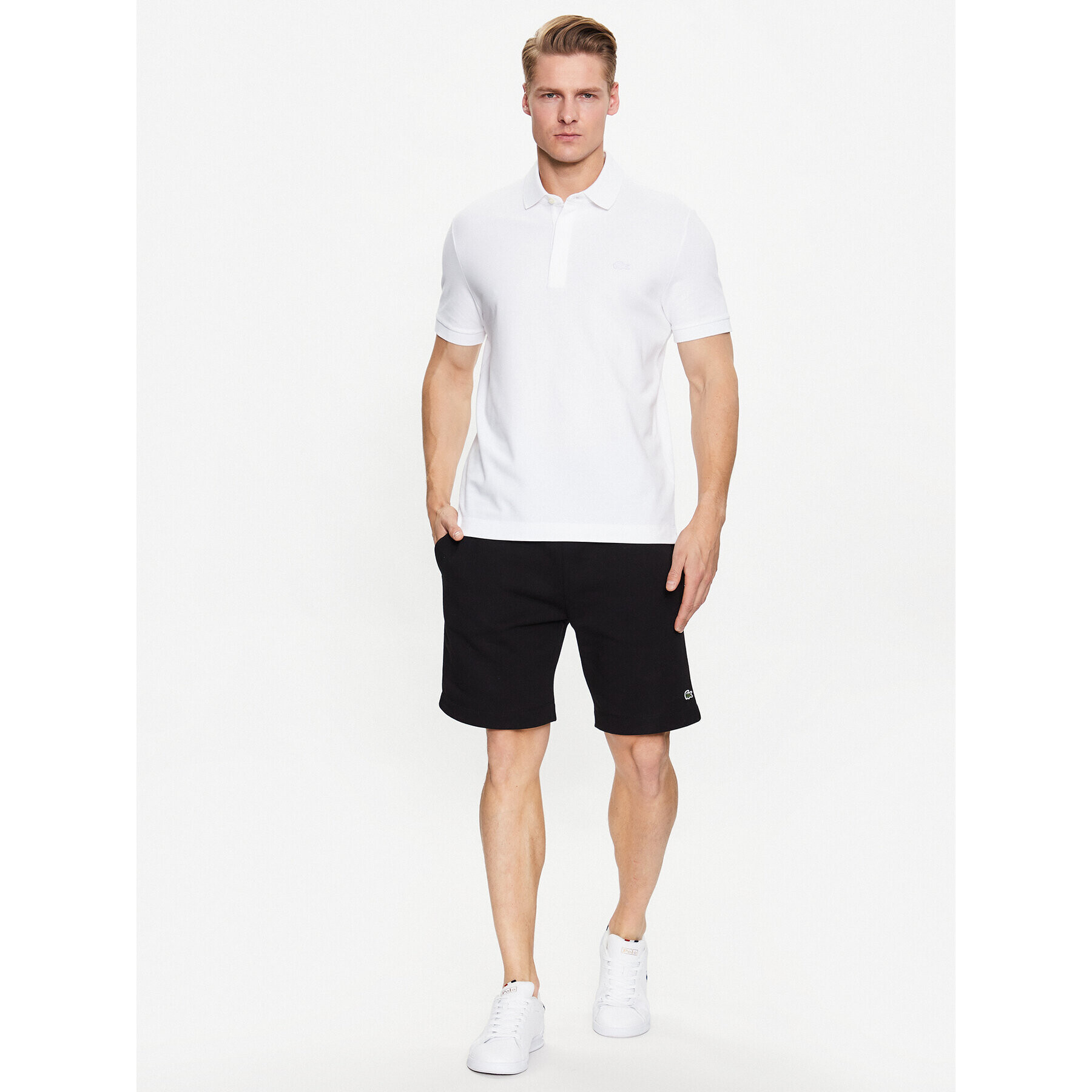 Lacoste Polokošeľa PH5522 Biela Regular Fit - Pepit.sk