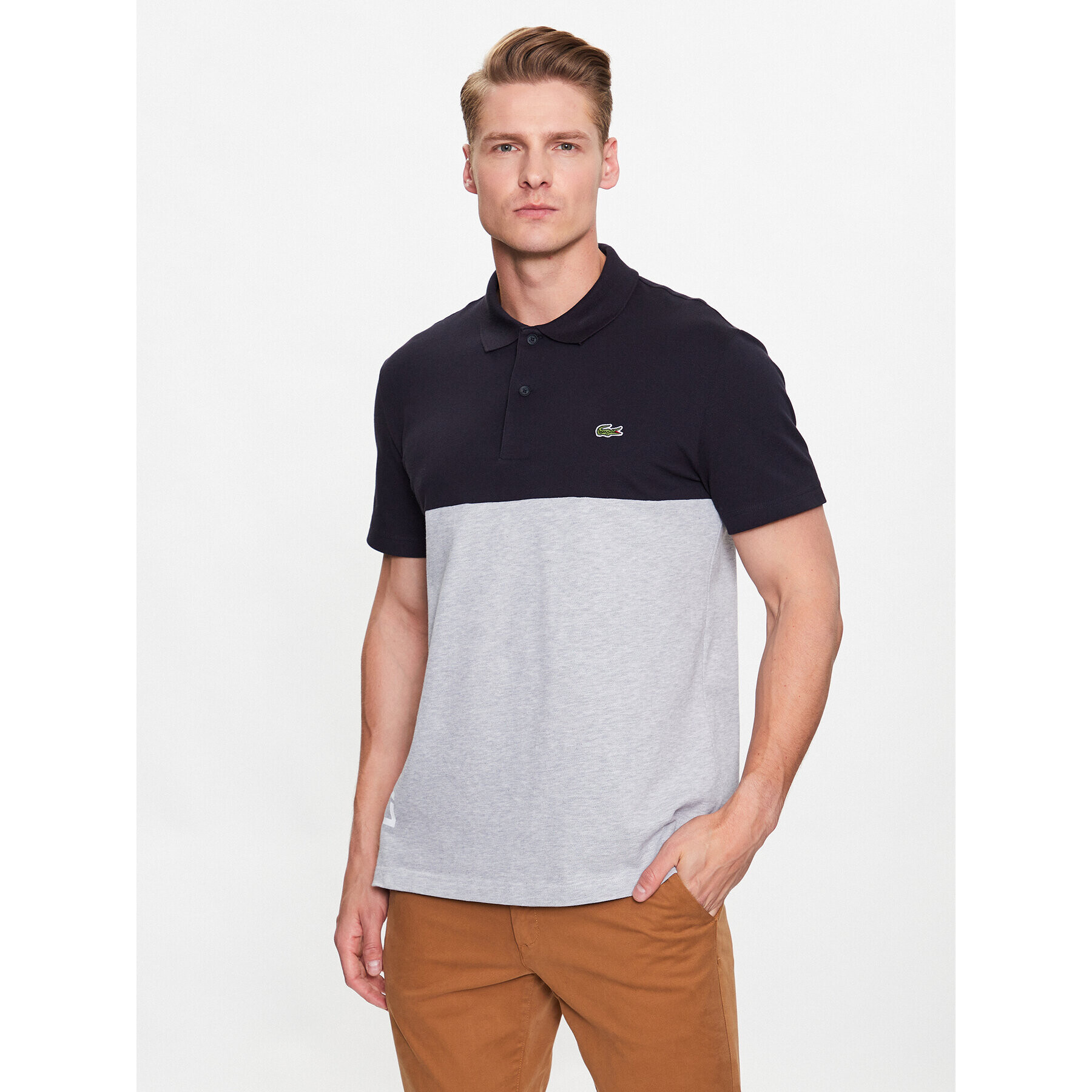 Lacoste Polokošeľa PH8365 Čierna Regular Fit - Pepit.sk