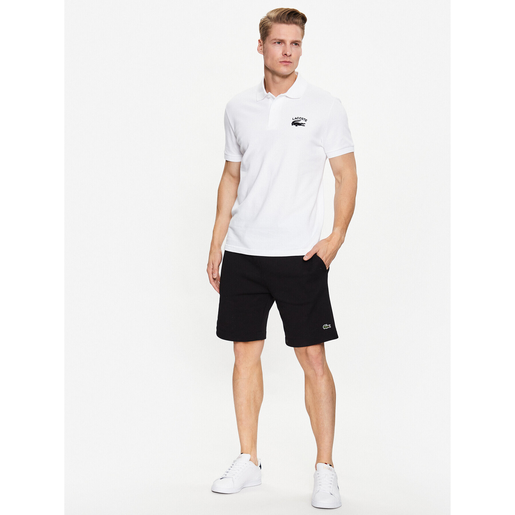 Lacoste Polokošeľa PH9535 Biela Regular Fit - Pepit.sk