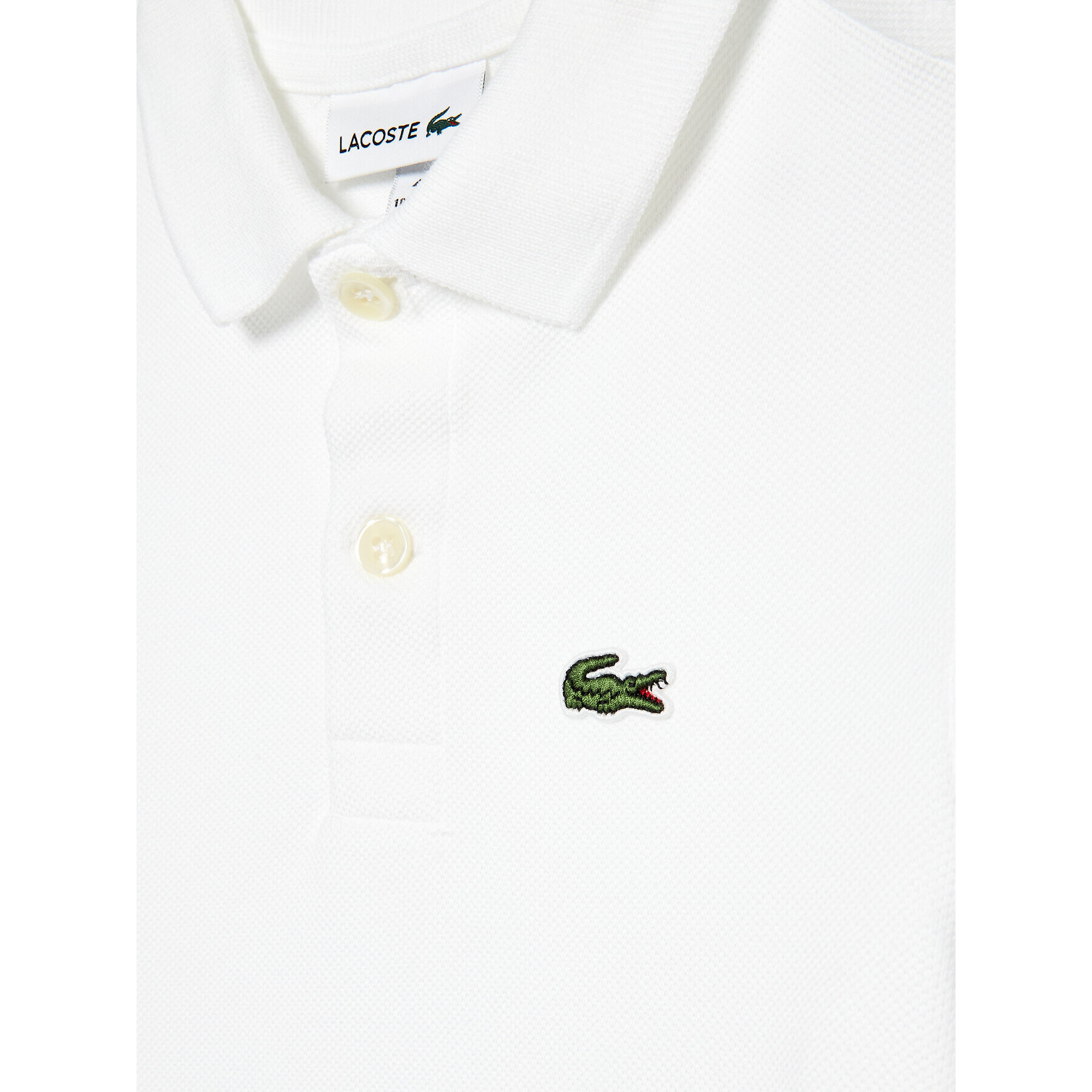 Lacoste Polokošeľa PJ8915 Biela Regular Fit - Pepit.sk