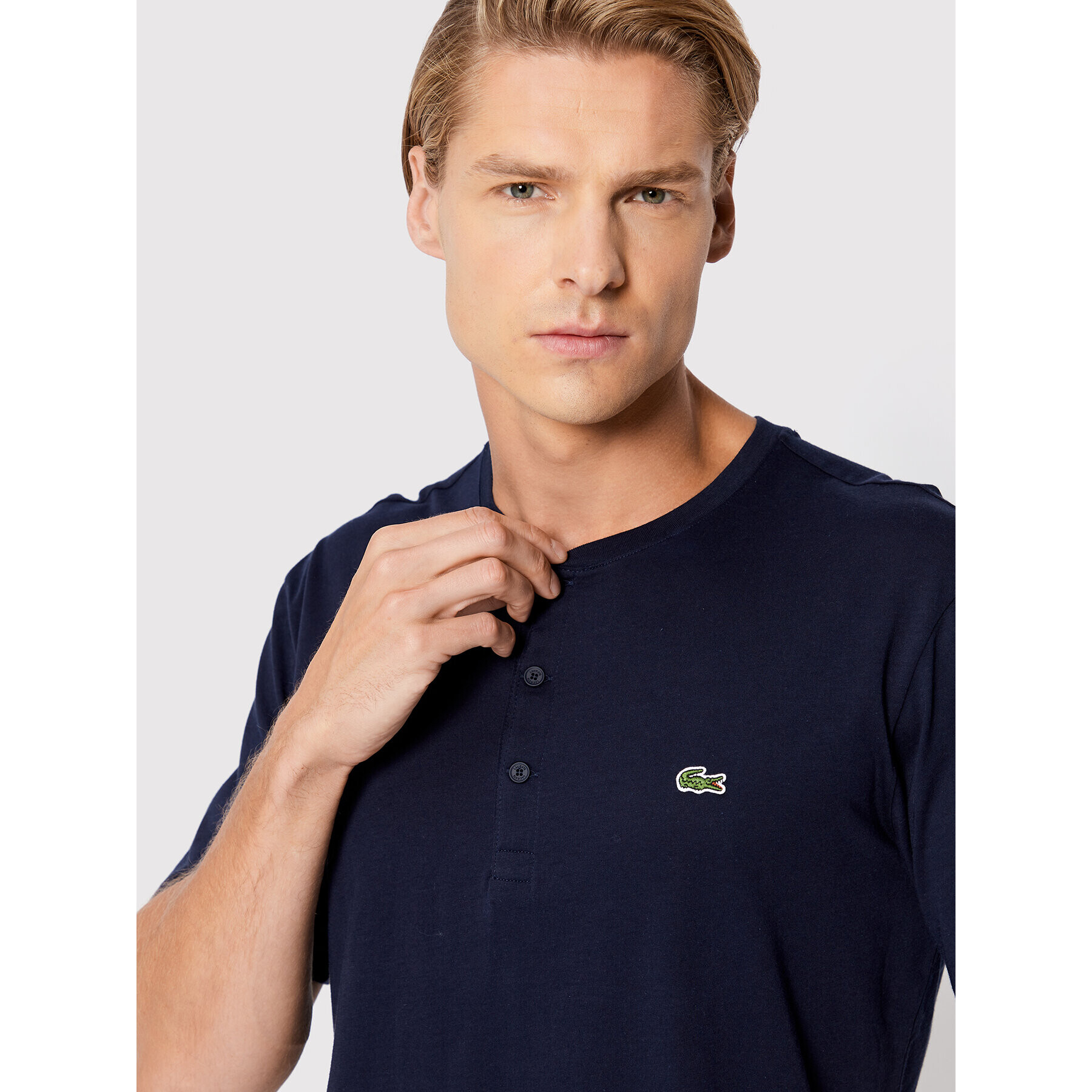 Lacoste Polokošeľa TH0884 Tmavomodrá Regular Fit - Pepit.sk