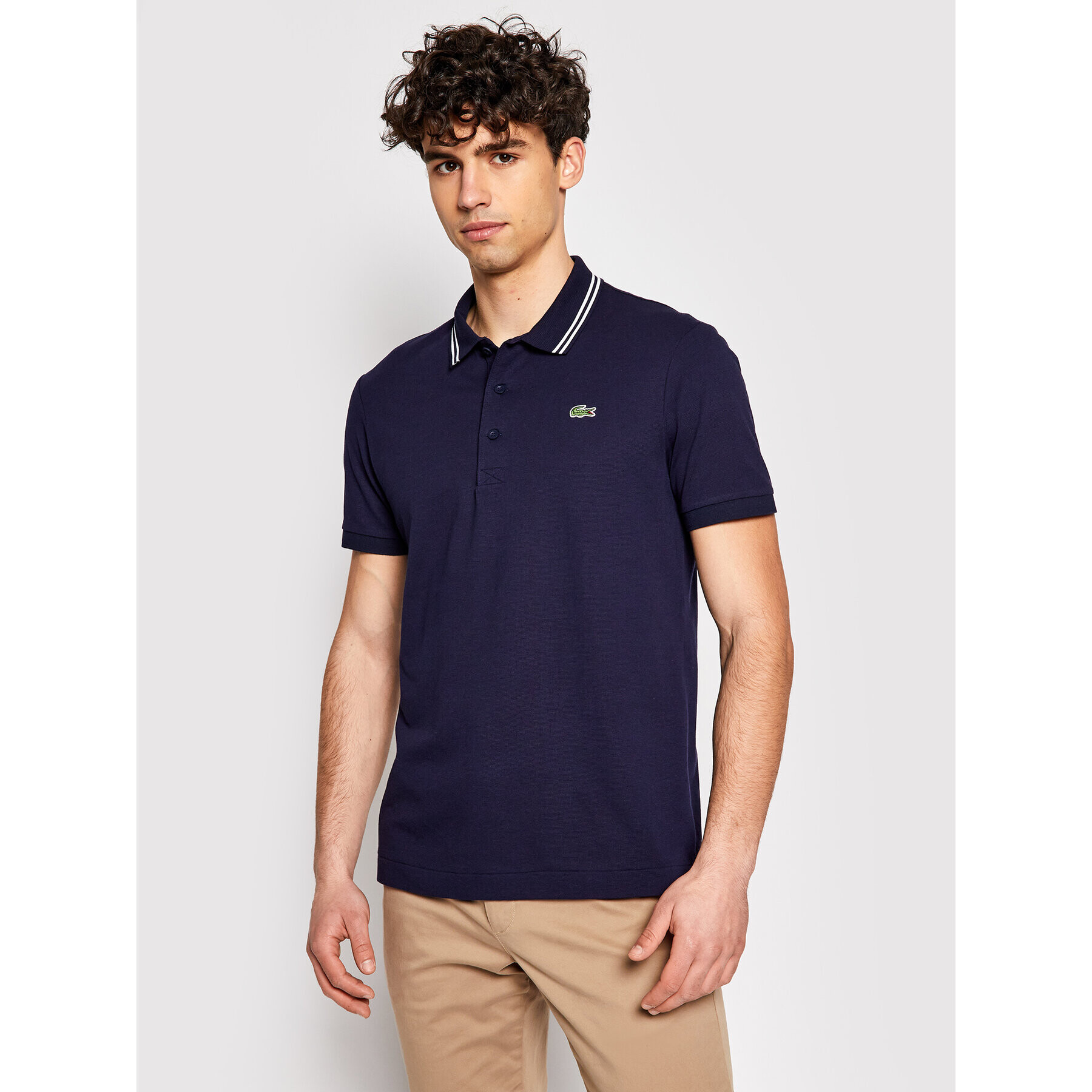 Lacoste Polokošeľa YH1482 Tmavomodrá Regular Fit - Pepit.sk