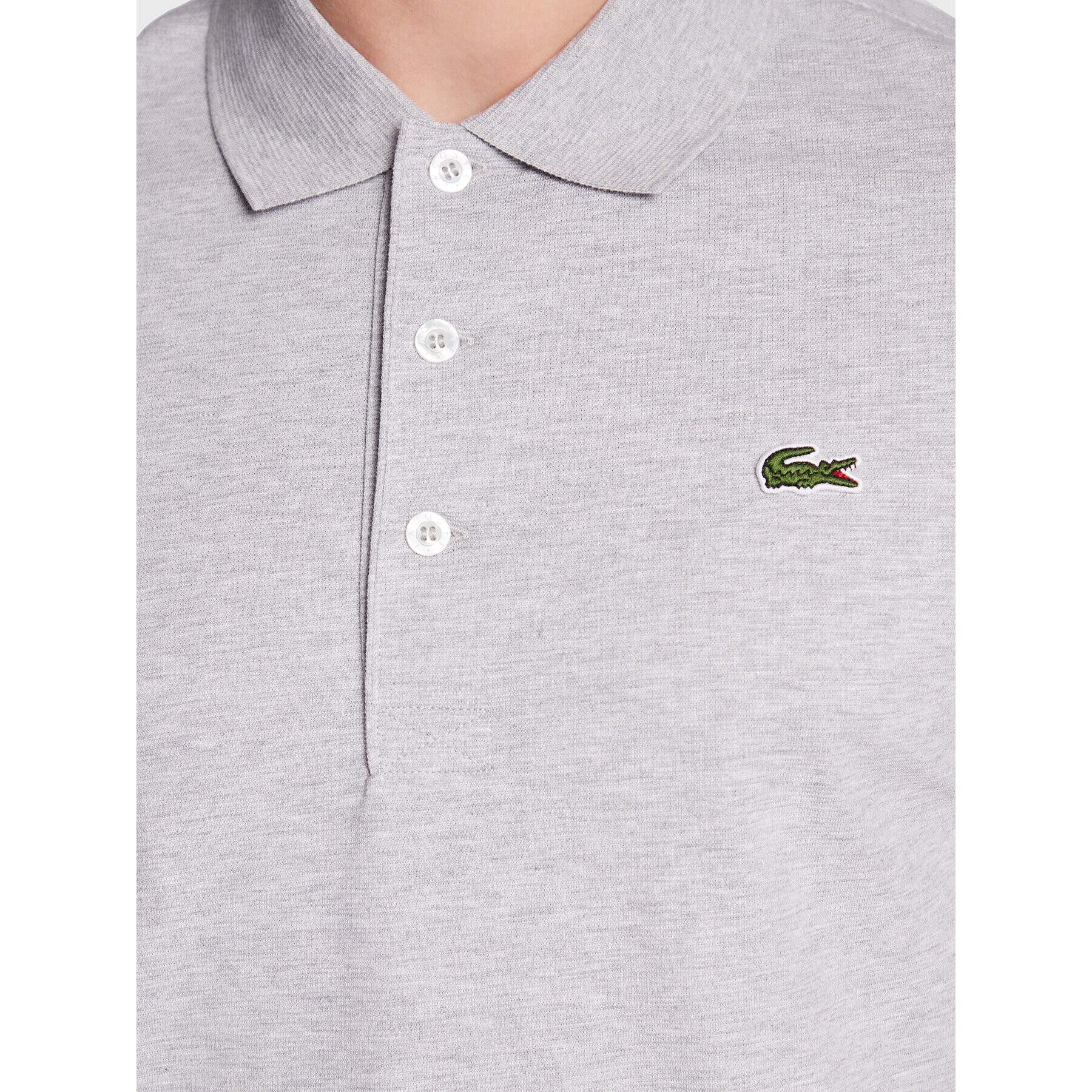 Lacoste Polokošeľa YH4801 Sivá Slim Fit - Pepit.sk