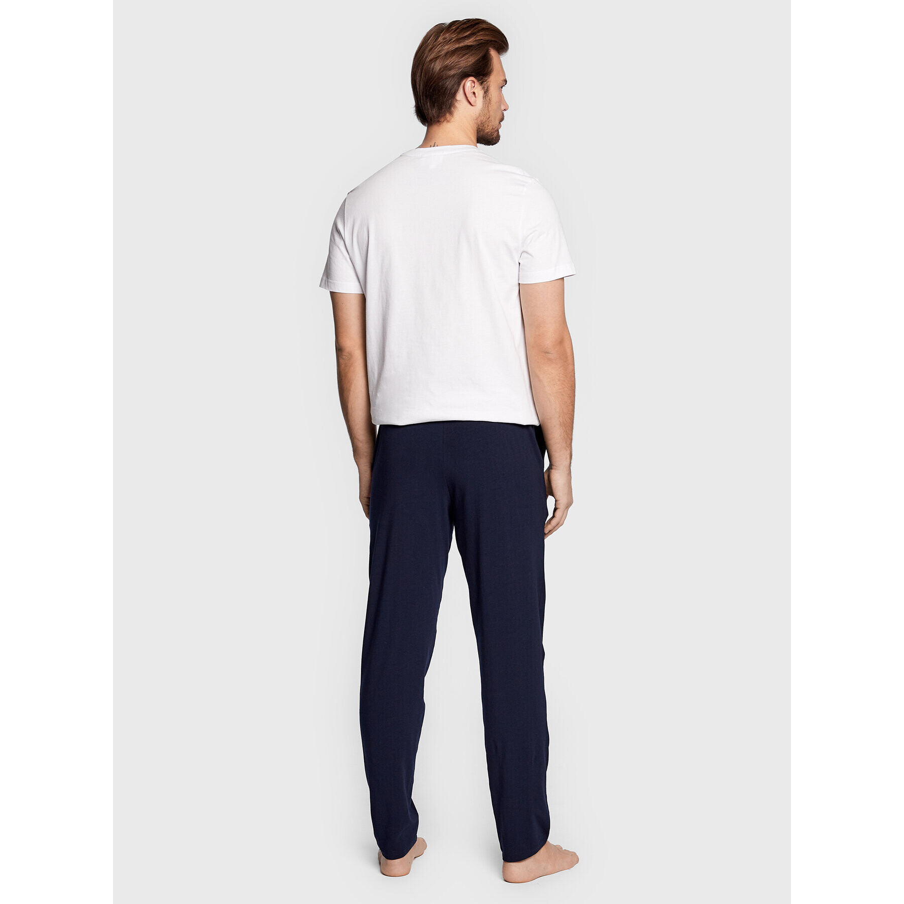 Lacoste Pyžamové nohavice 3H3461 Tmavomodrá Relaxed Fit - Pepit.sk