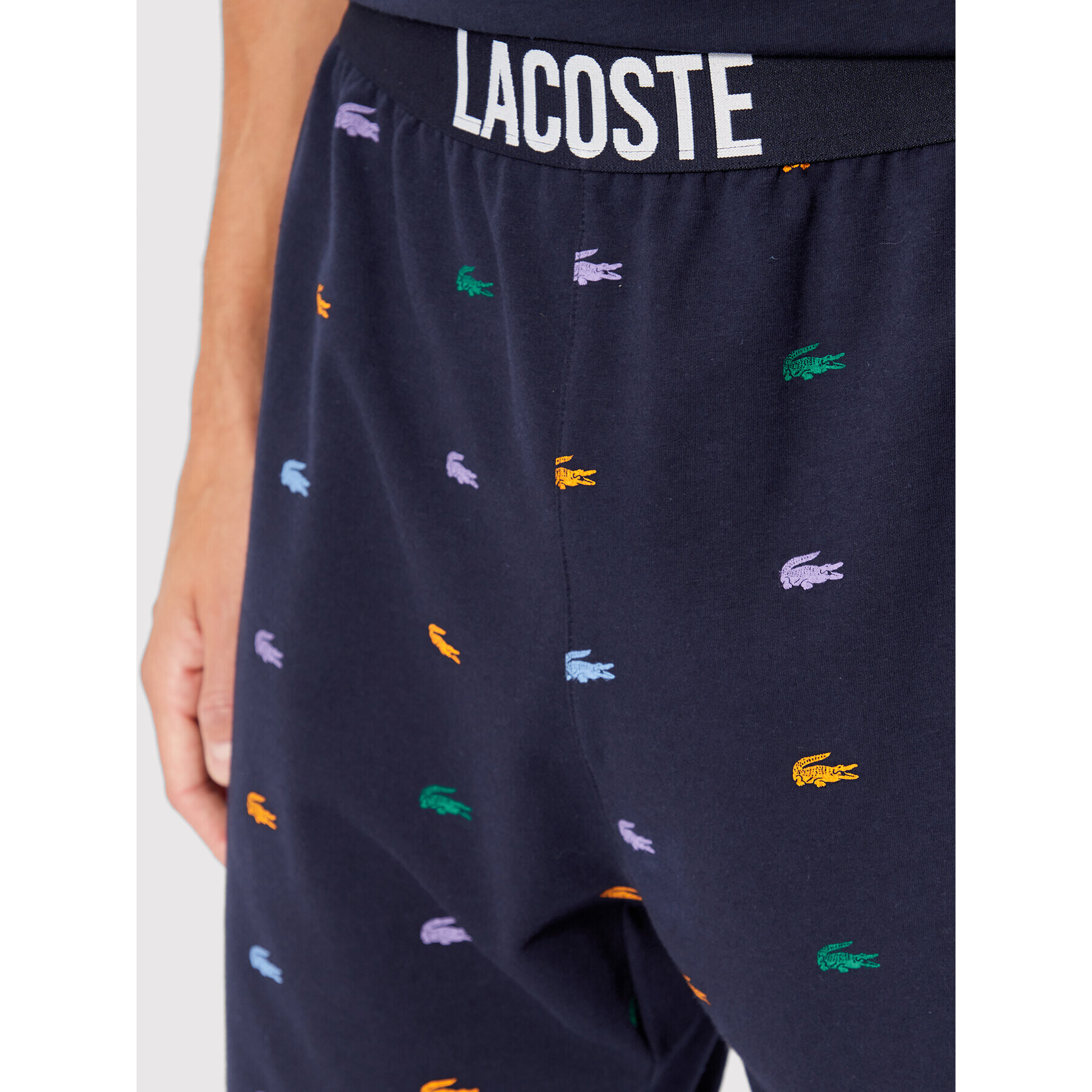 Lacoste Pyžamové šortky GH3499 Tmavomodrá Regular Fit - Pepit.sk