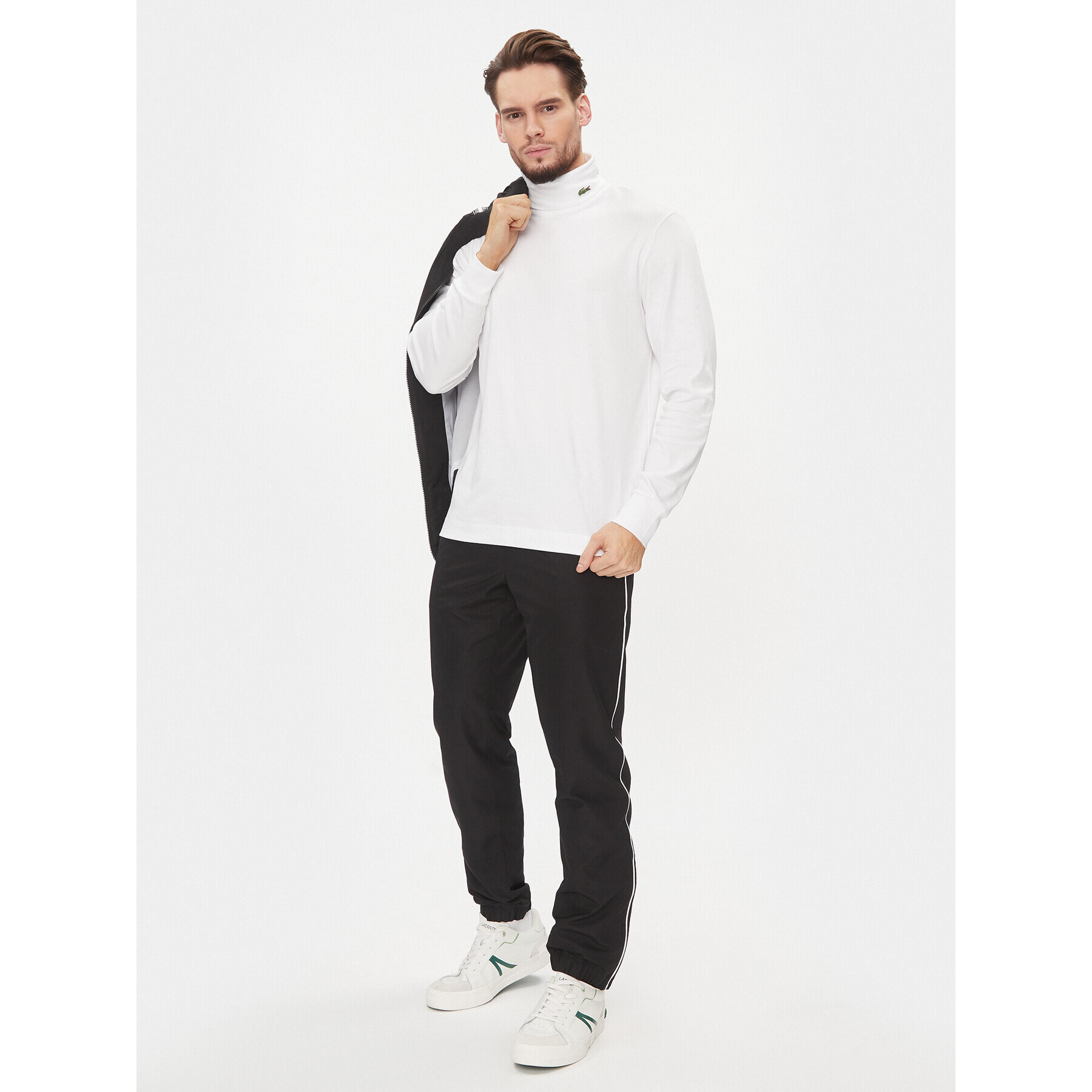 Lacoste Rolák UH0223 Biela Regular Fit - Pepit.sk