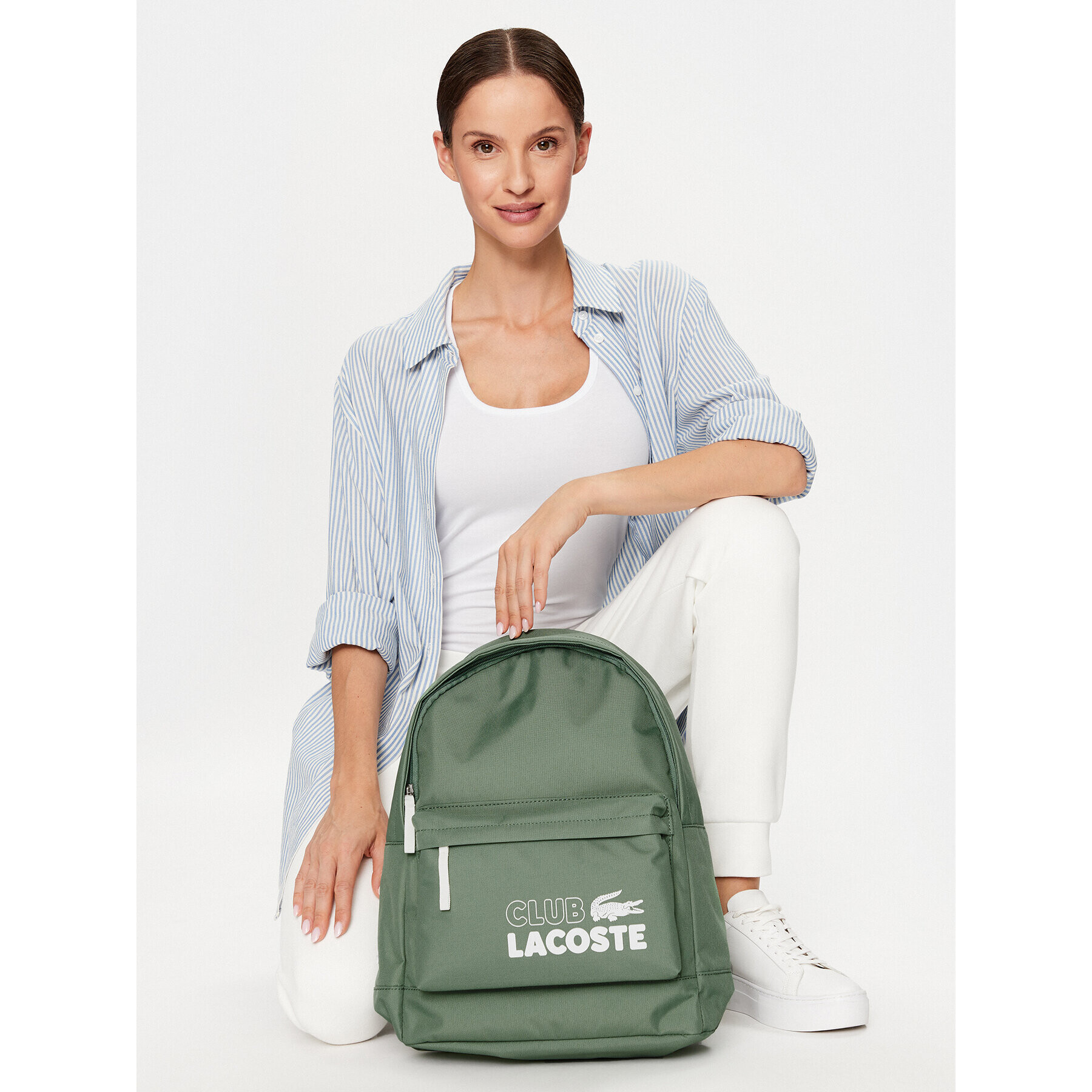 Lacoste Ruksak NU4220NZL75 Zelená - Pepit.sk