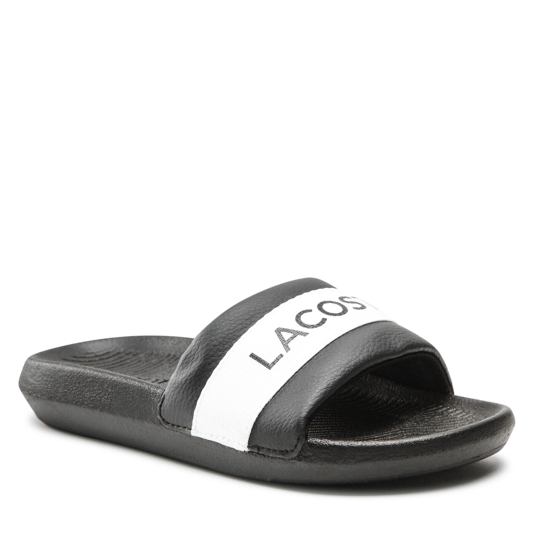 Lacoste Šľapky Croco Slide 0721 1 Cfa 7-41CFA0011312 Čierna - Pepit.sk