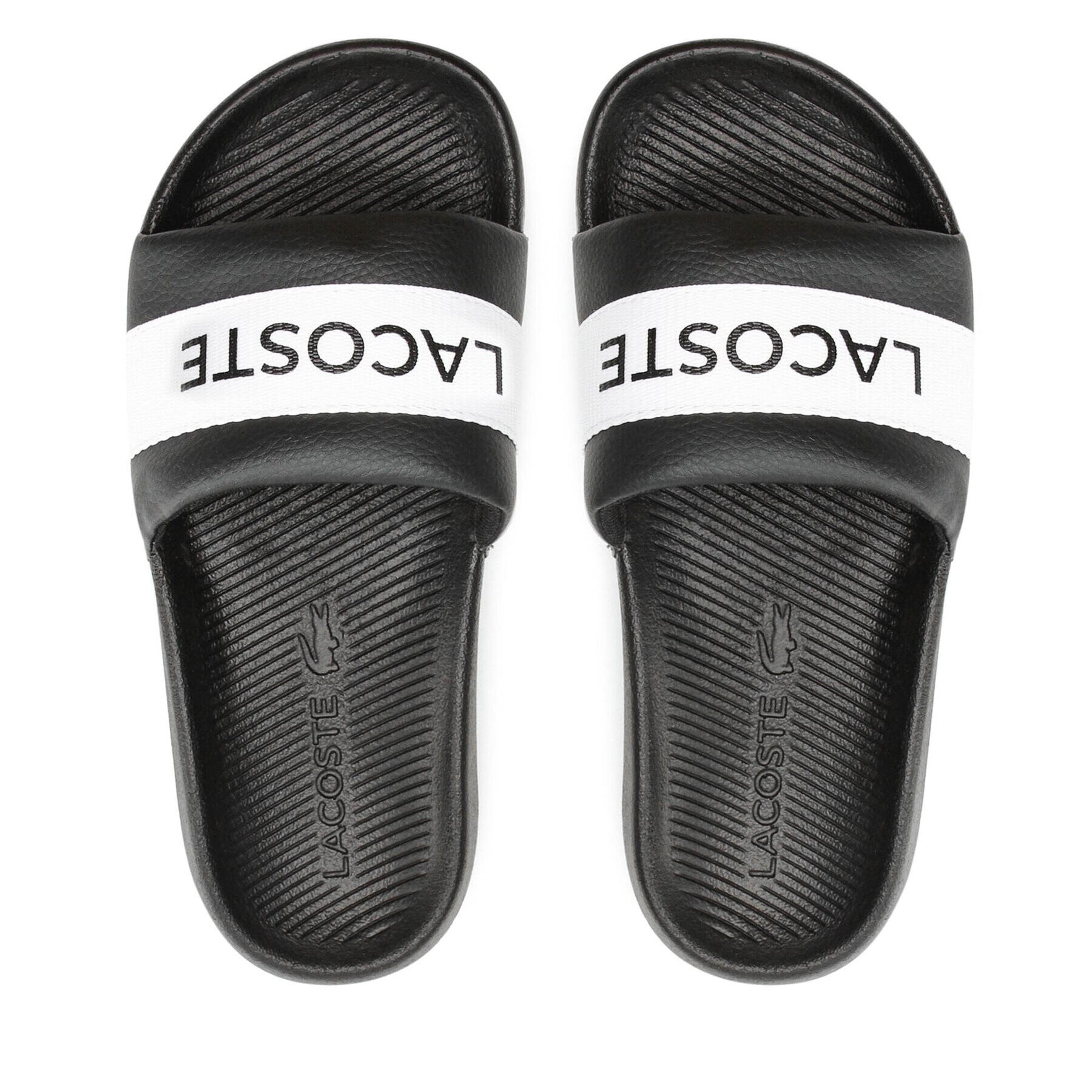 Lacoste Šľapky Croco Slide 0721 1 Cfa 7-41CFA0011312 Čierna - Pepit.sk