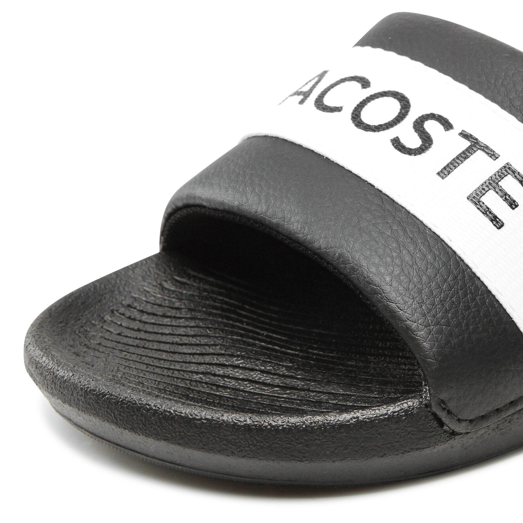 Lacoste Šľapky Croco Slide 0721 1 Cfa 7-41CFA0011312 Čierna - Pepit.sk