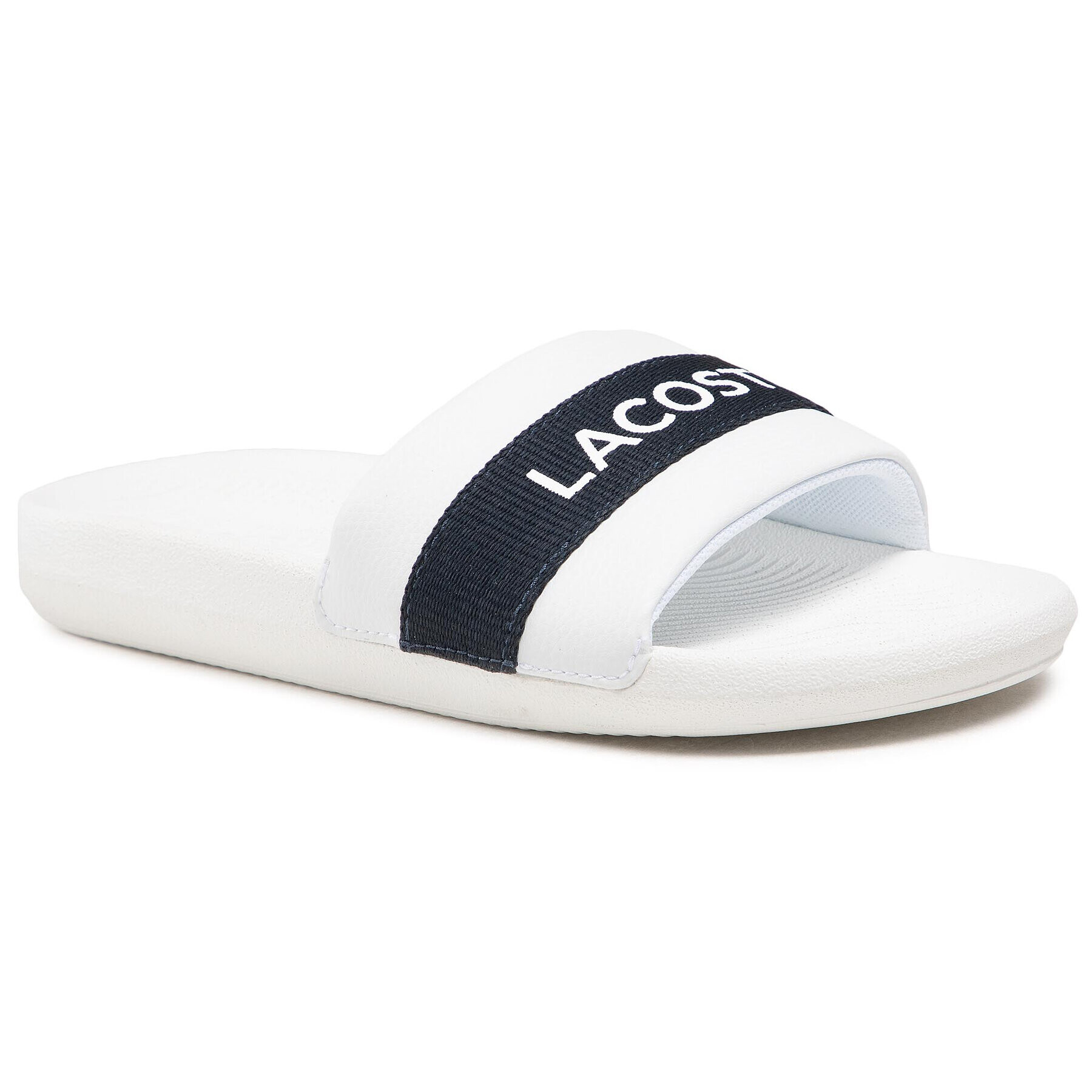 Lacoste Šľapky Croco Slide 0721 1 Cma 7-41CMA0007042 Biela - Pepit.sk