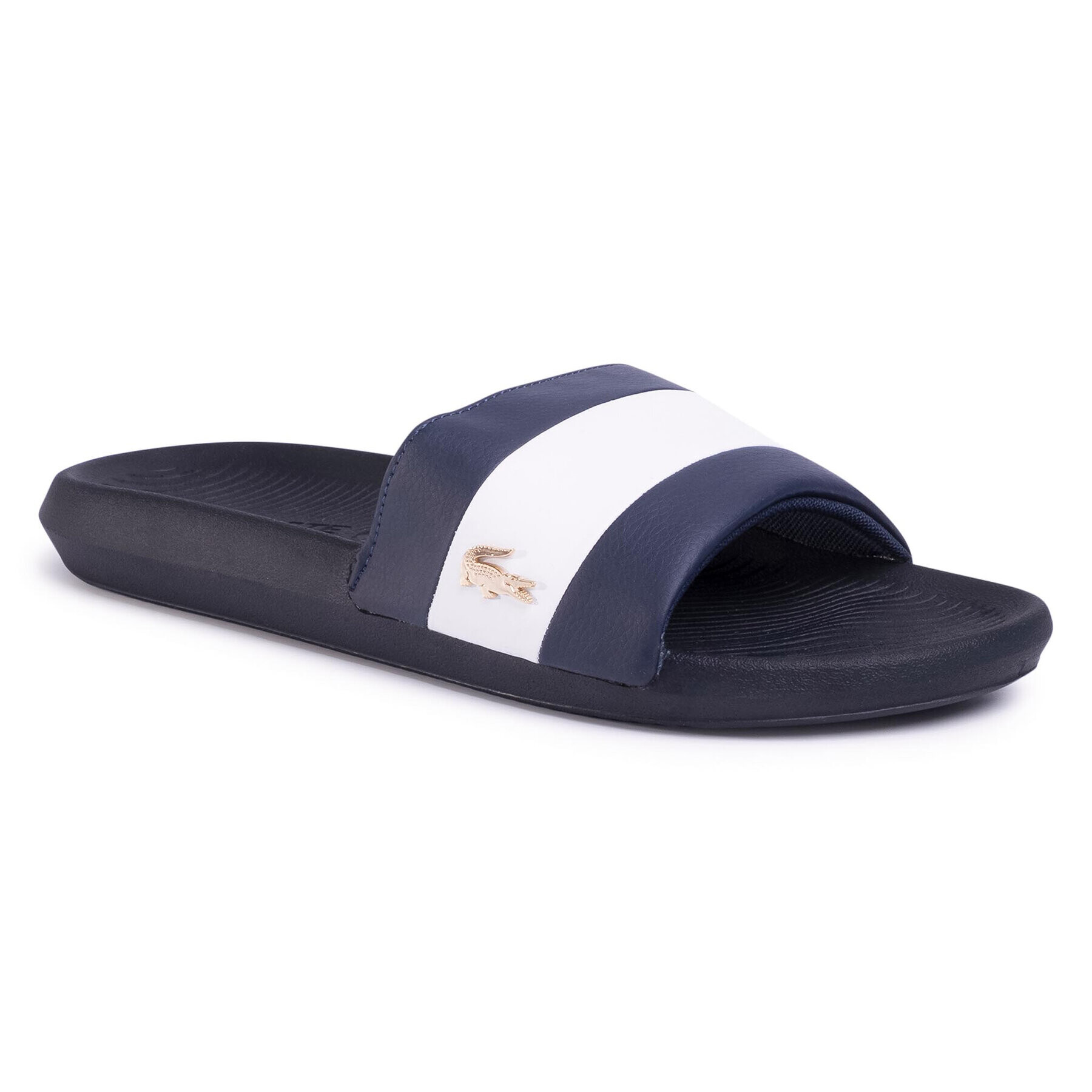 Lacoste Šľapky Croco Slide 120 3 Us Cma 7-39CMA0061092 Tmavomodrá - Pepit.sk