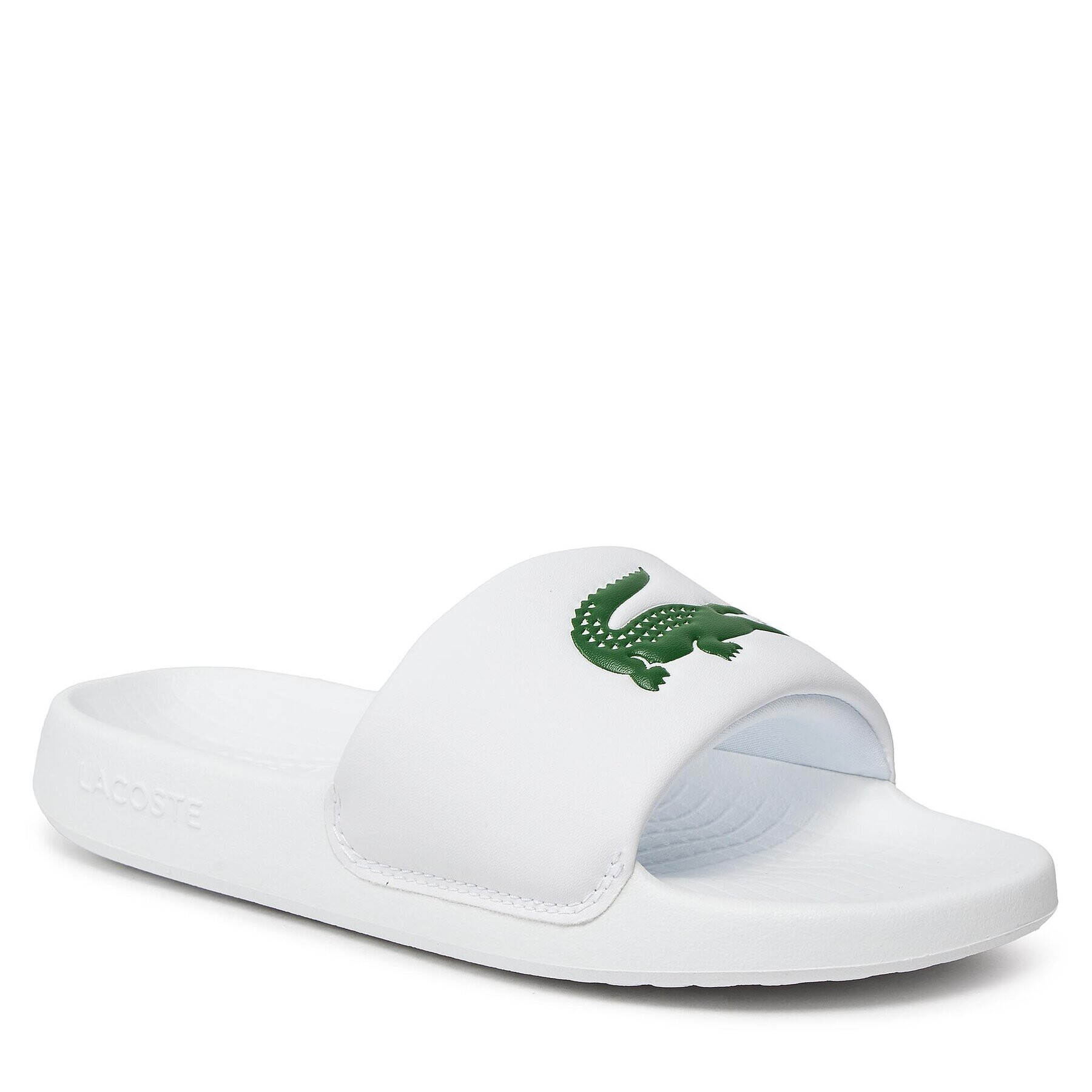 Lacoste Šľapky Serve Slide 1.0 123 1 Cuj Biela - Pepit.sk