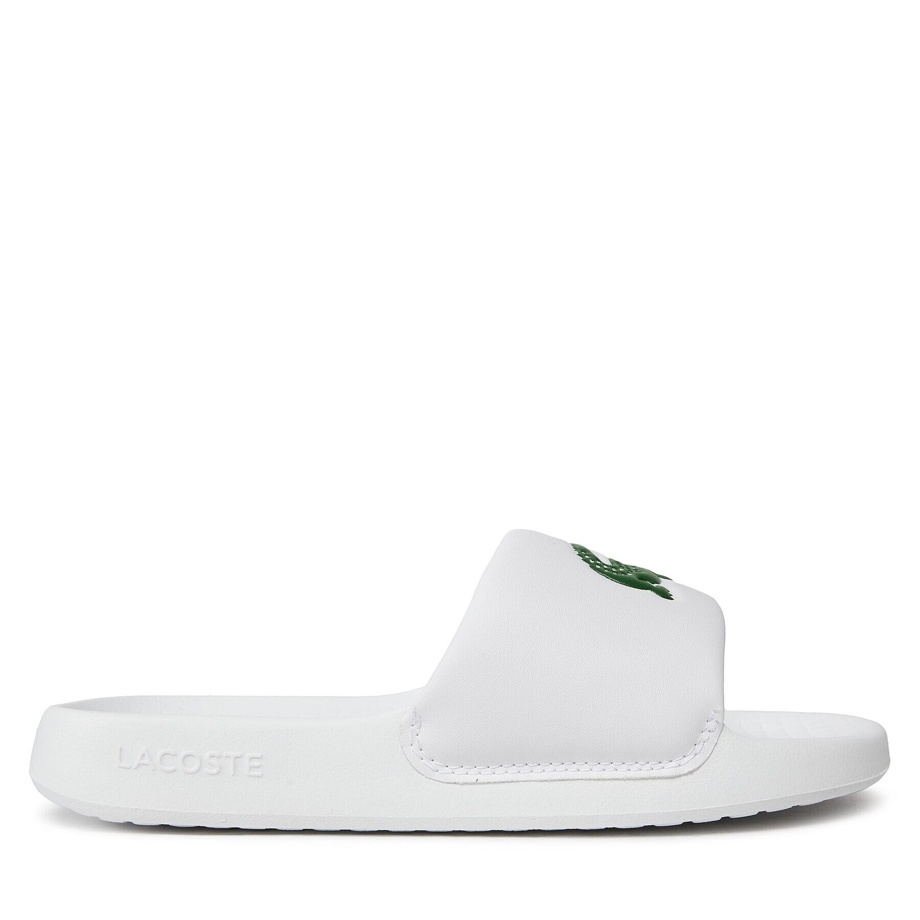 Lacoste Šľapky Serve Slide 1.0 123 1 Cuj Biela - Pepit.sk