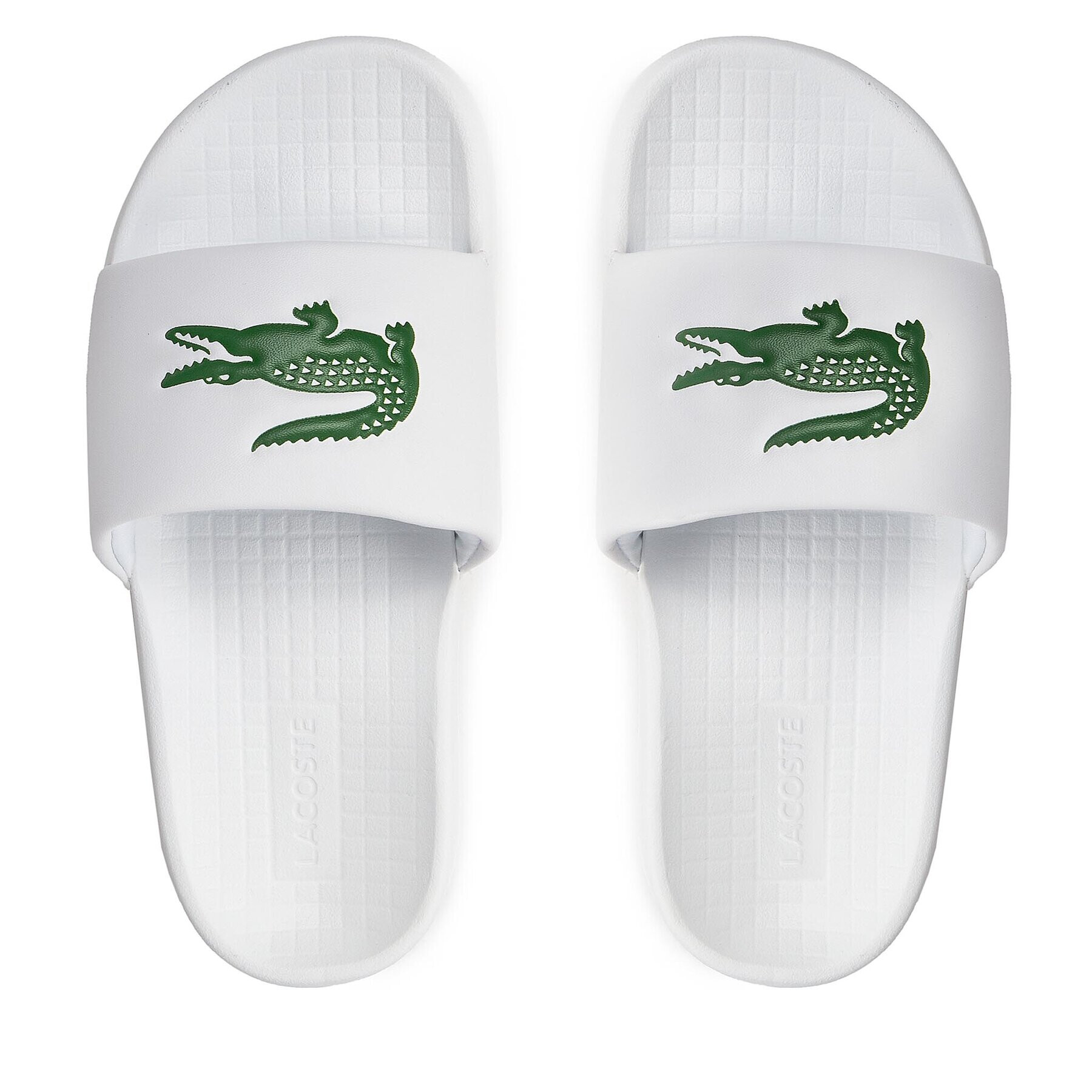 Lacoste Šľapky Serve Slide 1.0 123 1 Cuj Biela - Pepit.sk